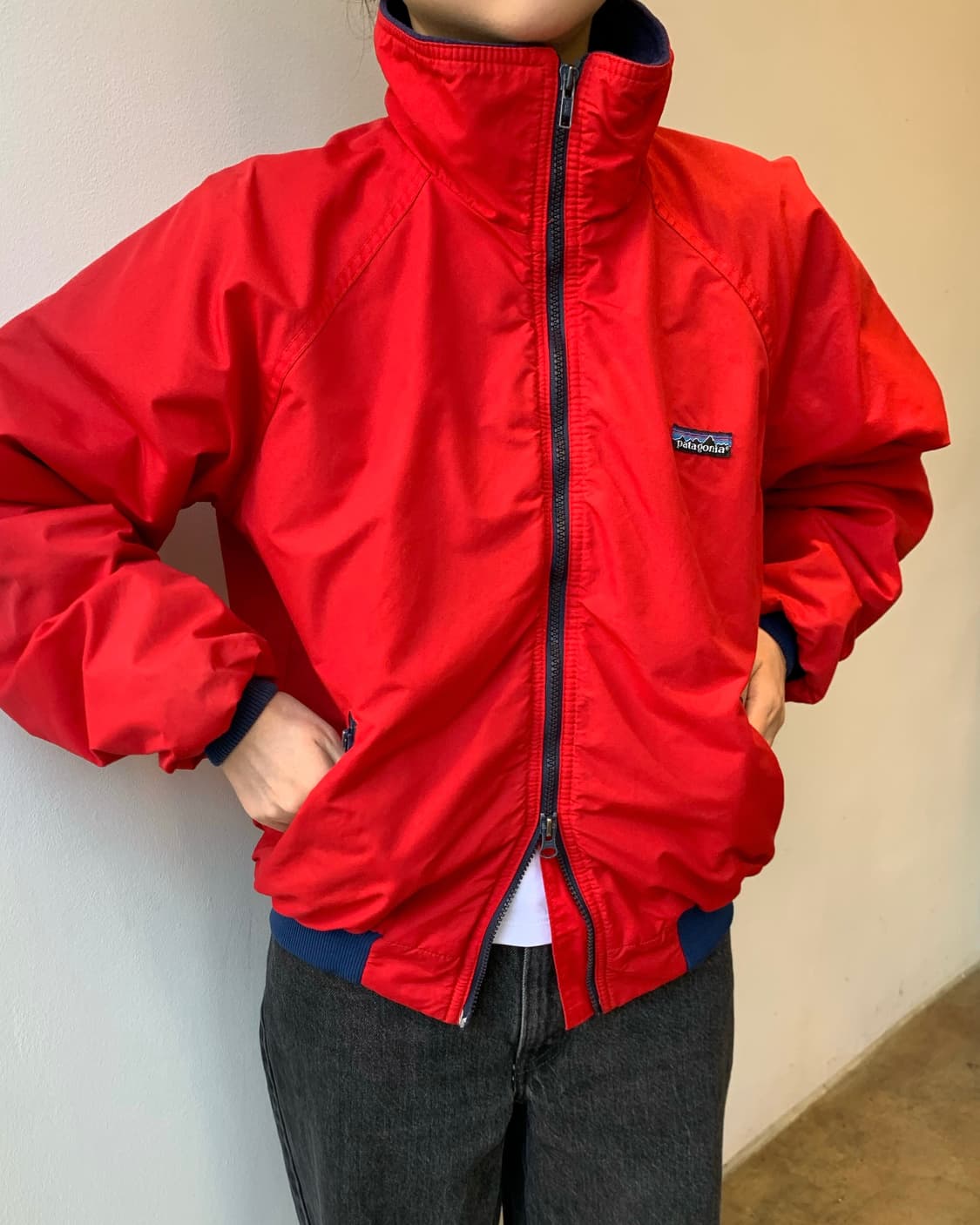 80s usa shelled bomber jacket 후루츠패밀리