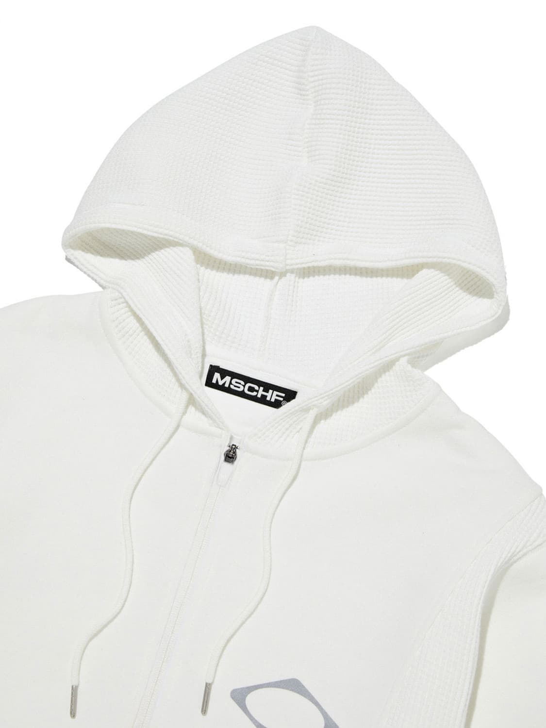 미스치프 패널드 와플 후드 화이트 L 상품이미지3