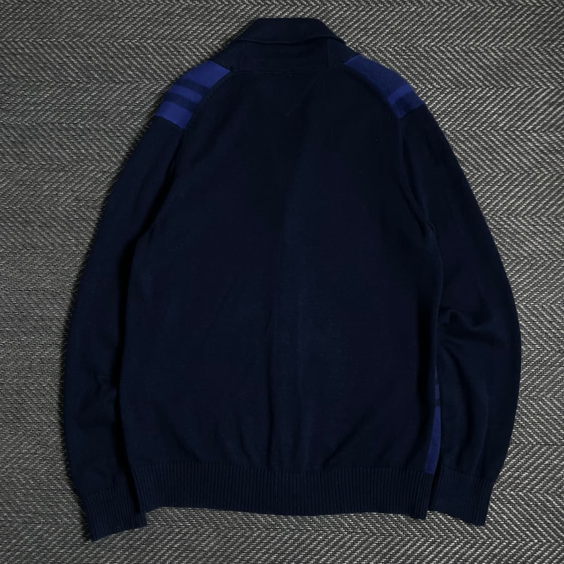 타미힐피거 자수로고 체크 패턴 가디건y 4784 상품이미지6