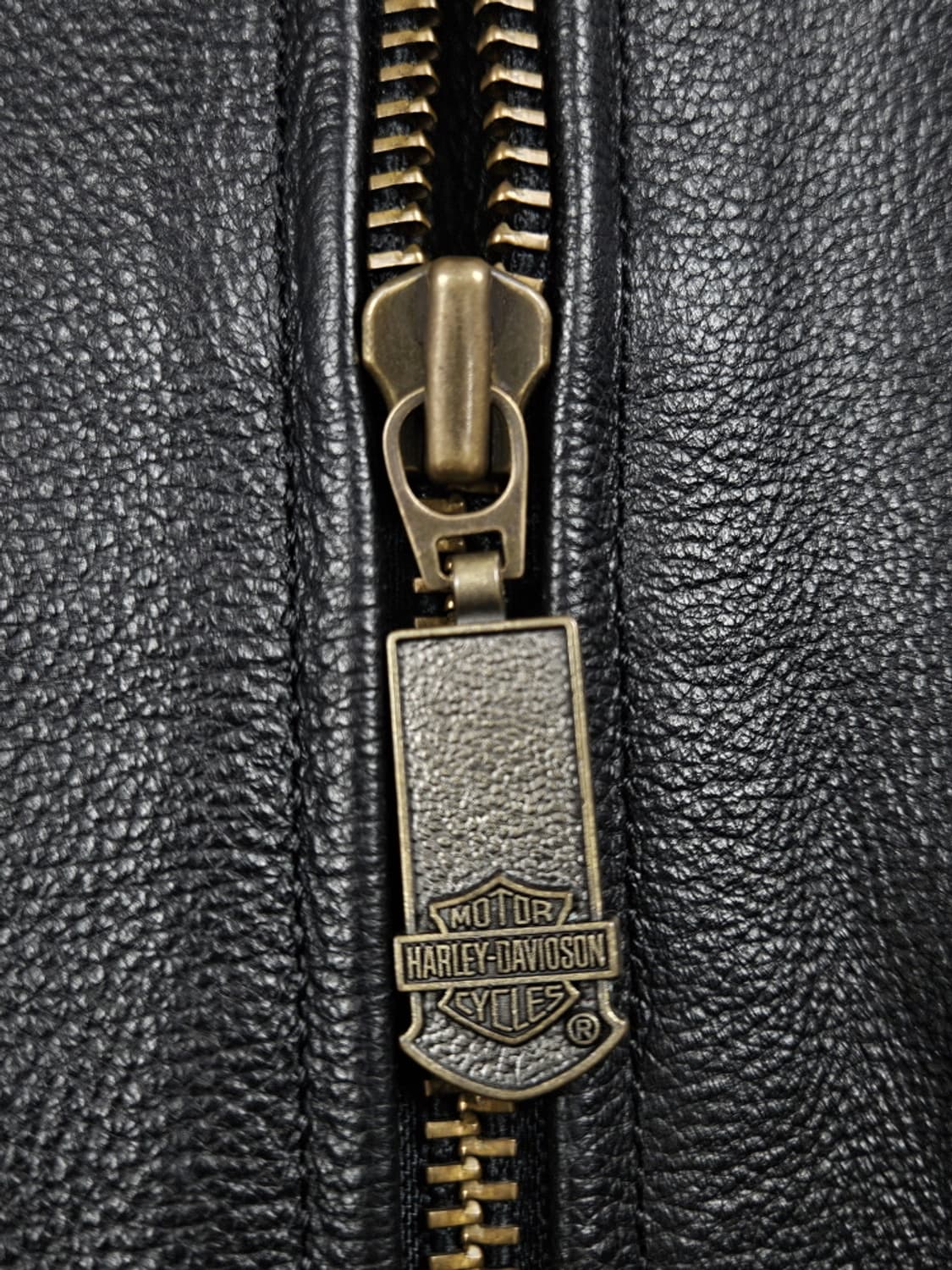 할리데이비슨 스캐짓 벌링턴 워싱턴 자수로고 가죽자켓 (M) / 10184 상품이미지9