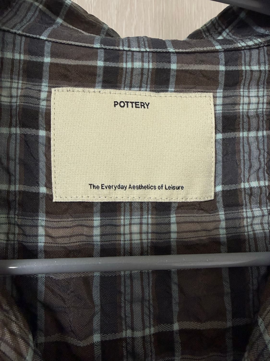 포터리 큐프라 블렌드 릴랙스드 셔츠 4사이즈 상품이미지3