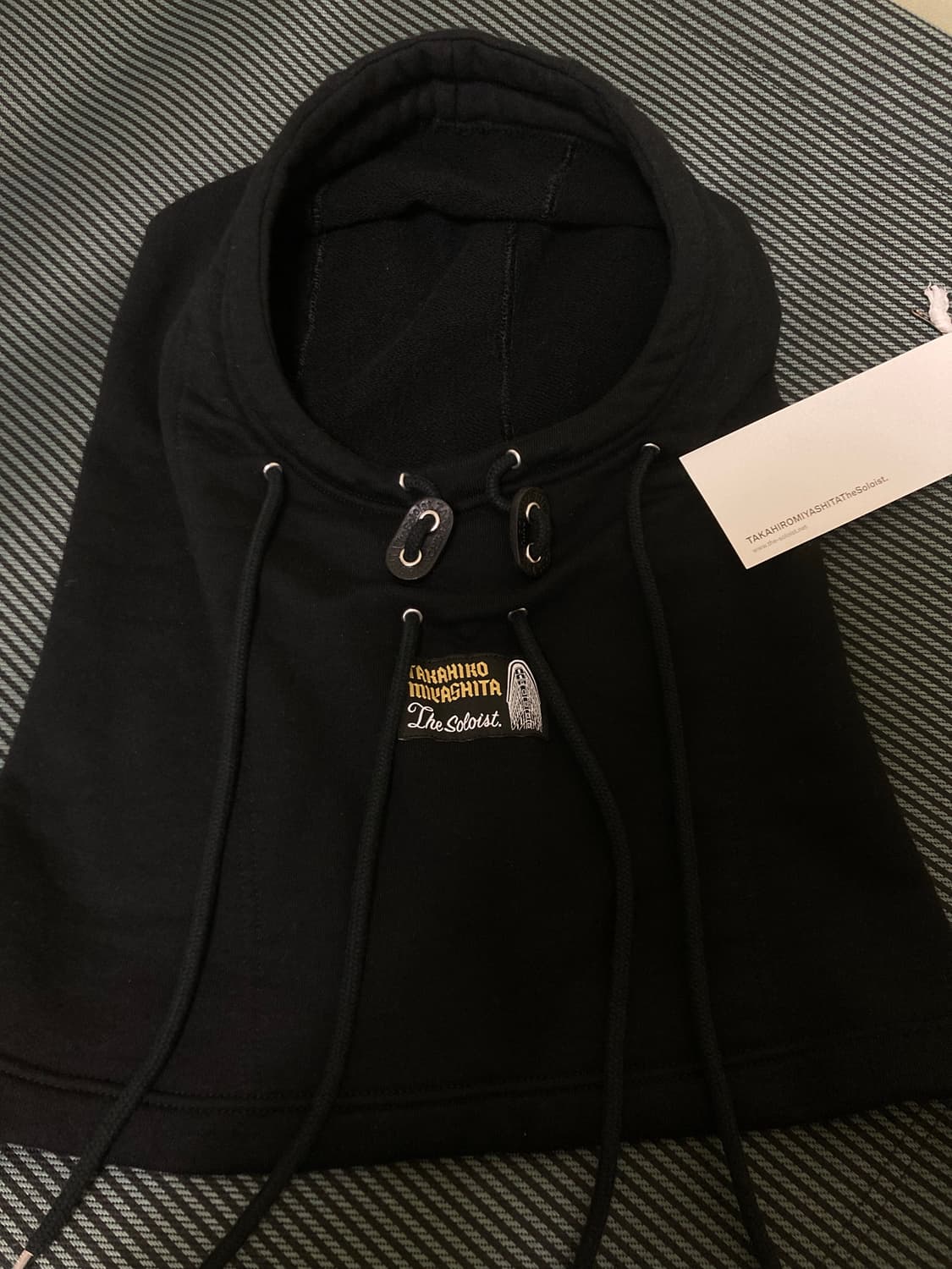 솔로이스트 22aw 바라클라바 스누드후드 상품이미지1