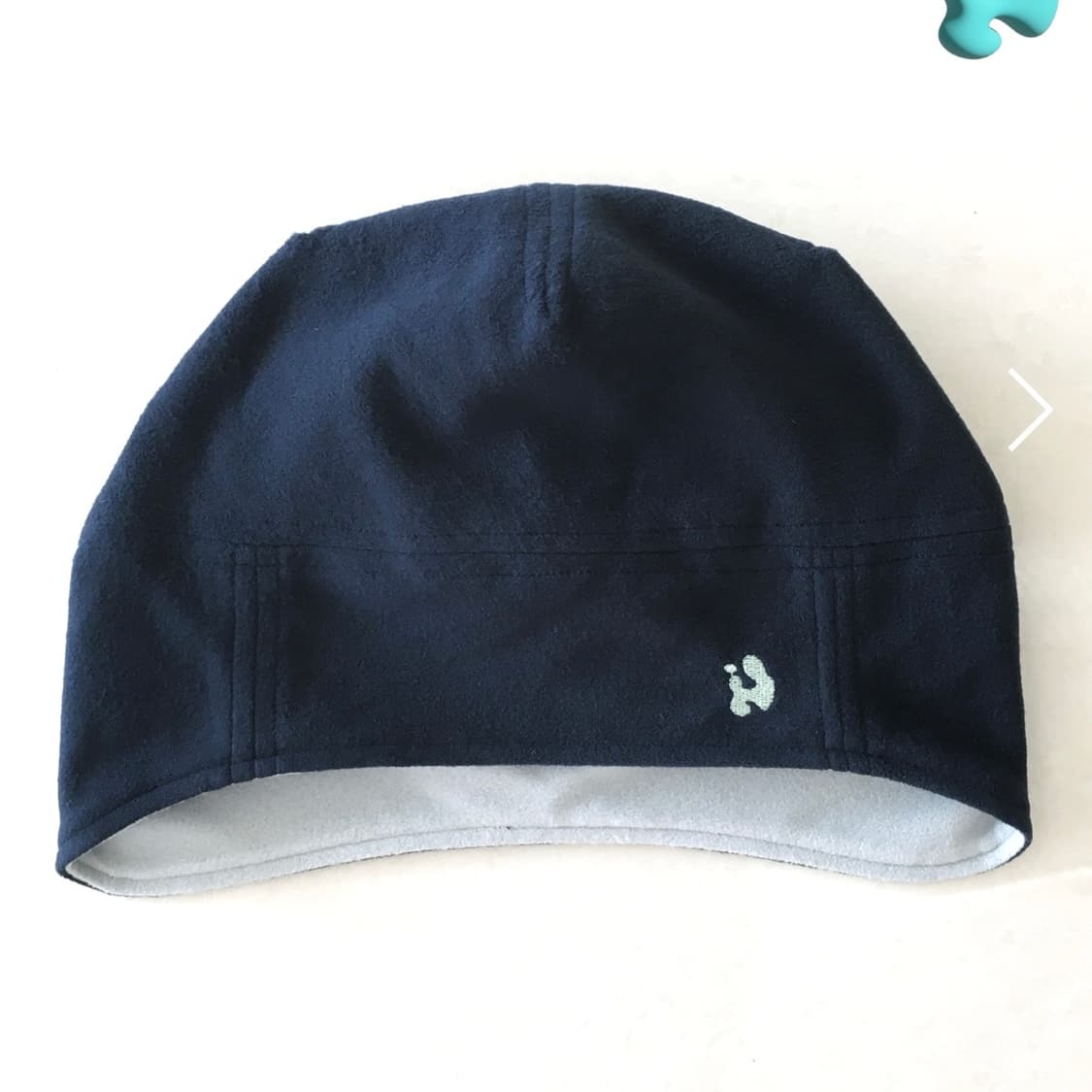 인오도르 리버시블 플리스 비니 네이비 민트 상품이미지1