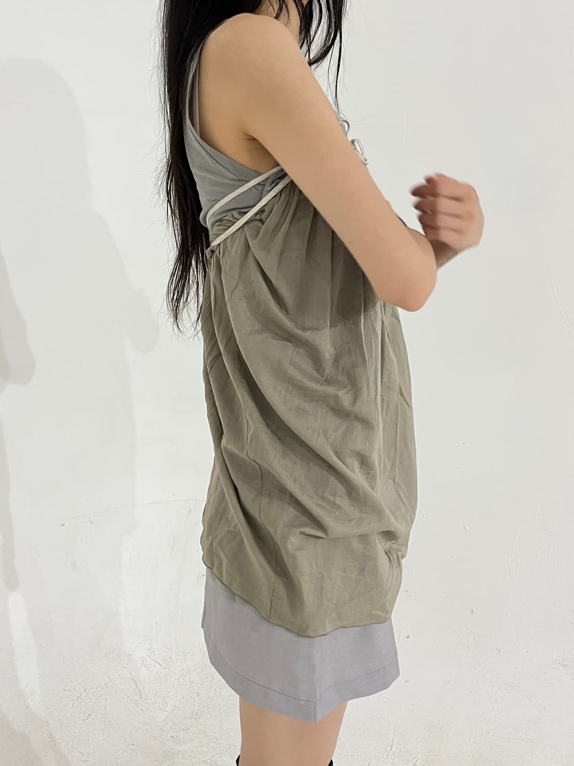 Layered sleeveless 상품이미지3