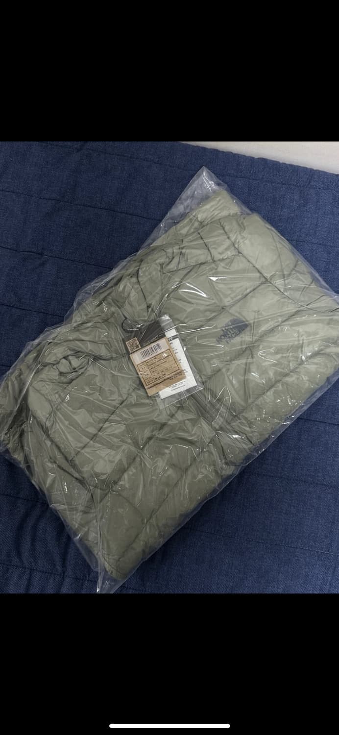 노스페이스 마티에 라이트 카키 경량패딩m 상품이미지2