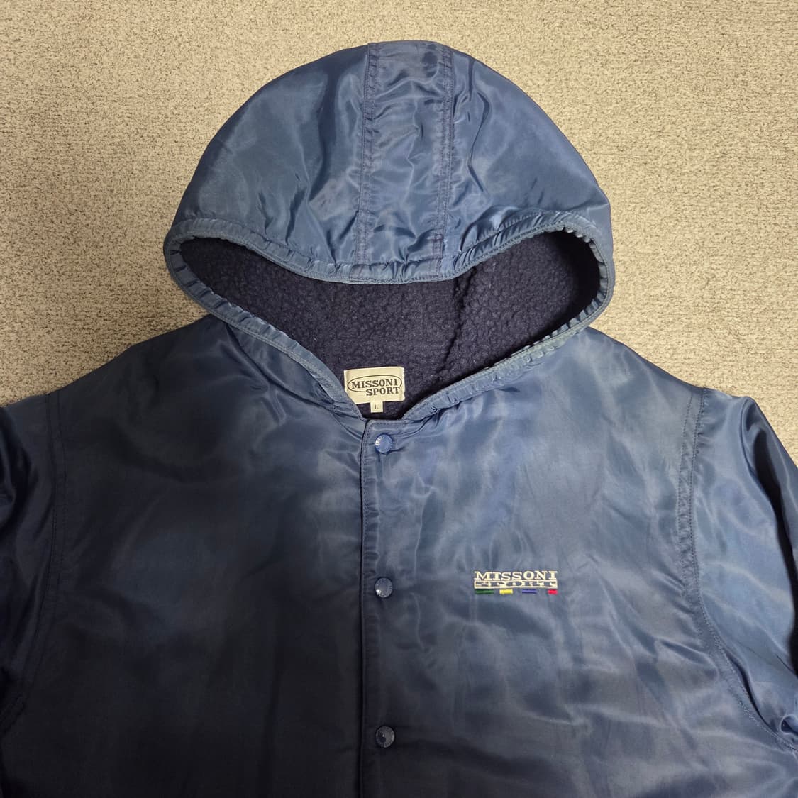 Missoni Sport 미쏘니 롱패딩 플리스자켓 L(100) 상품이미지3