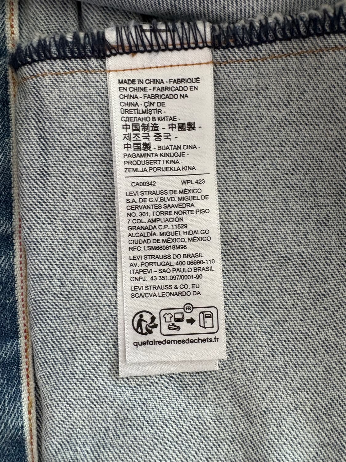 [XL] 리바이스 나이키 트러커 자켓 상품이미지4