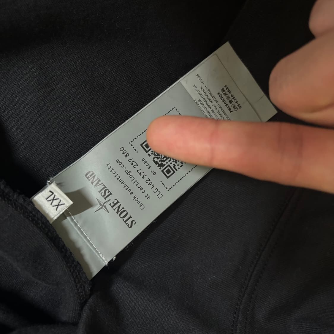 스톤아일랜드 롱슬리브 xxl 상품이미지5