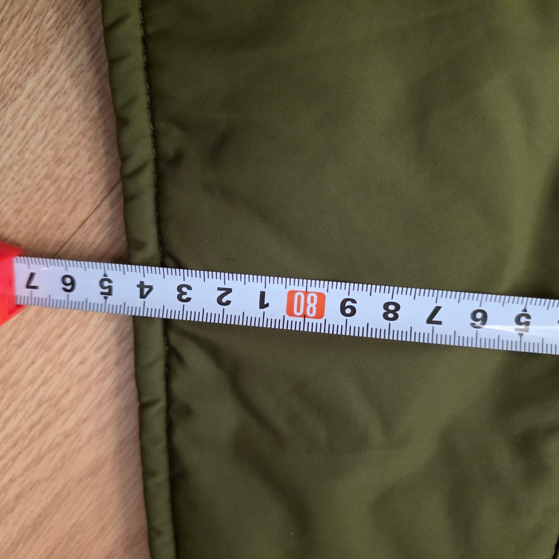 올리비아하슬러 카키 롱 야상 점퍼 90 상품이미지7