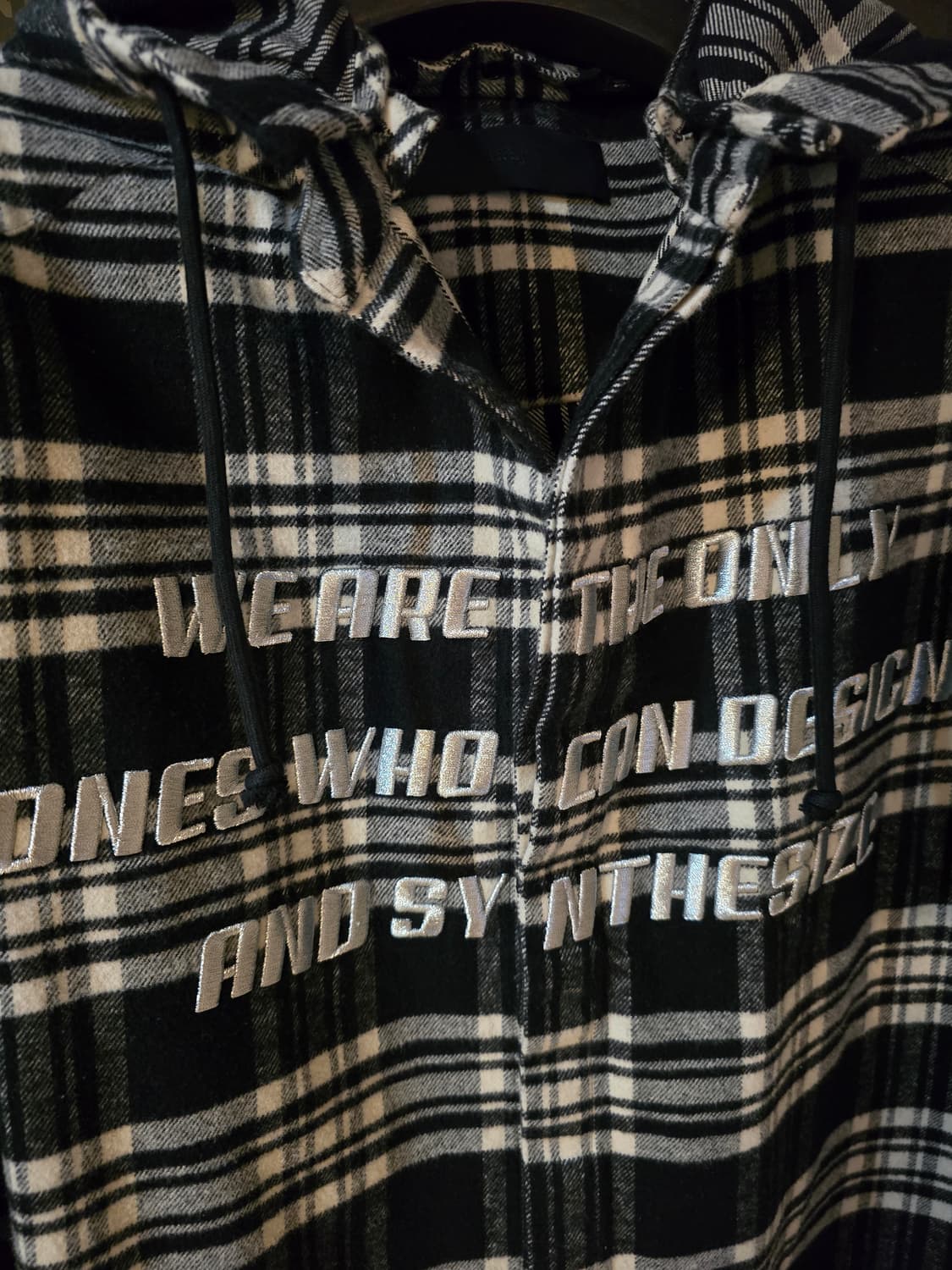 준지 후드 셔츠 얇은 코트두께감 50사이즈입니다. 상품이미지2