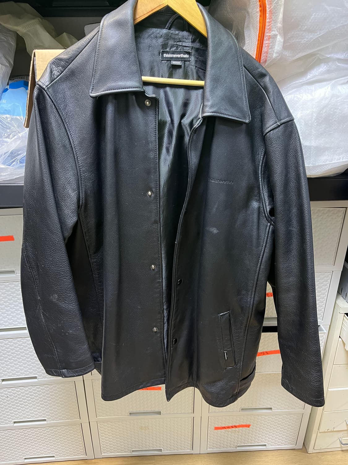 디스이즈네버댓 가죽자켓 상품이미지1