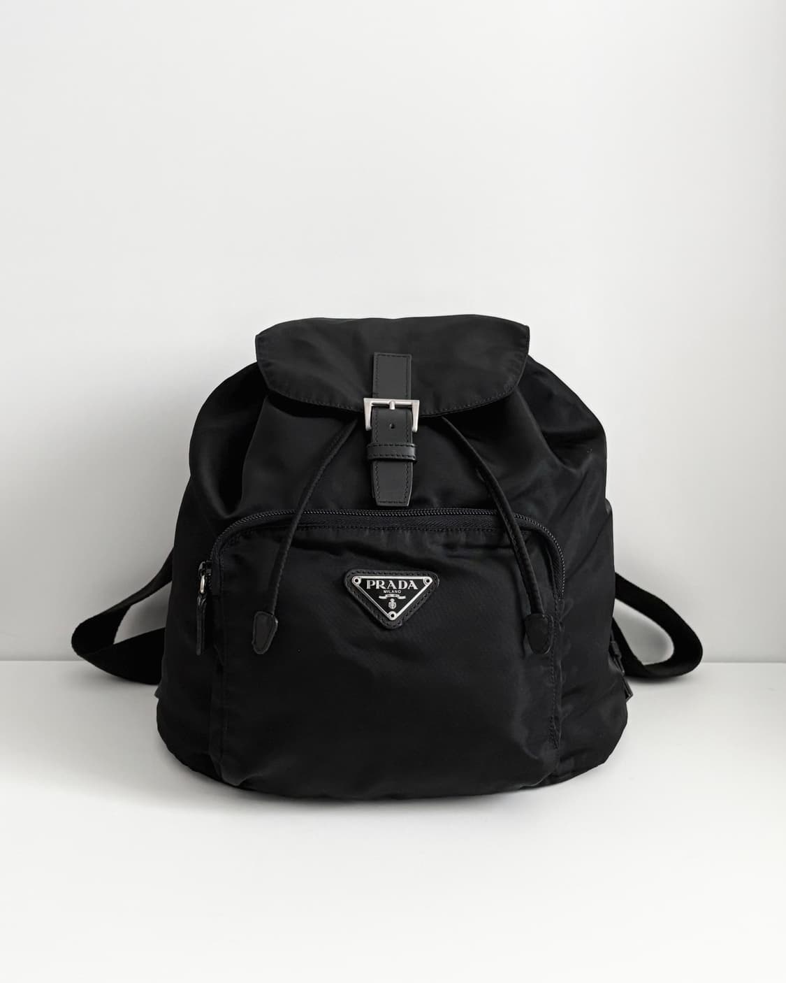 PRADA 프라다 삼각 플레이트 원포켓 백팩 상품이미지2