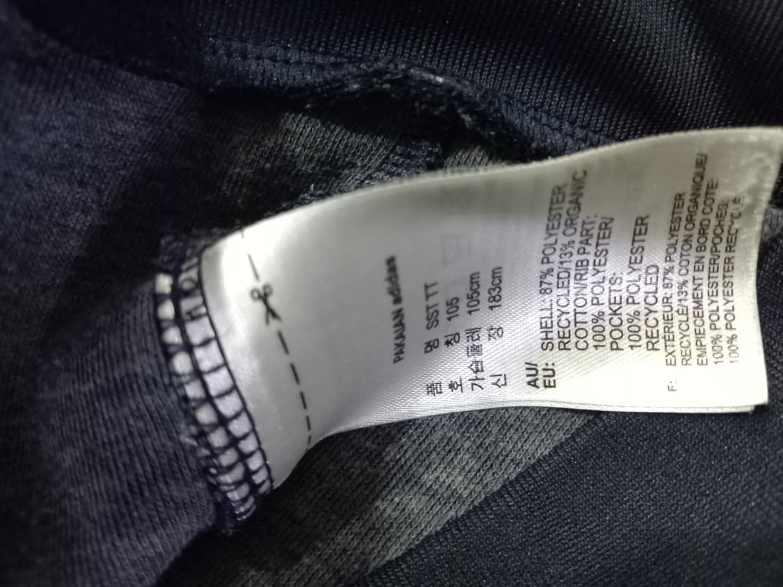 아디다스 네이비 레드 트랙탑 져지집업 100/L 상품이미지5