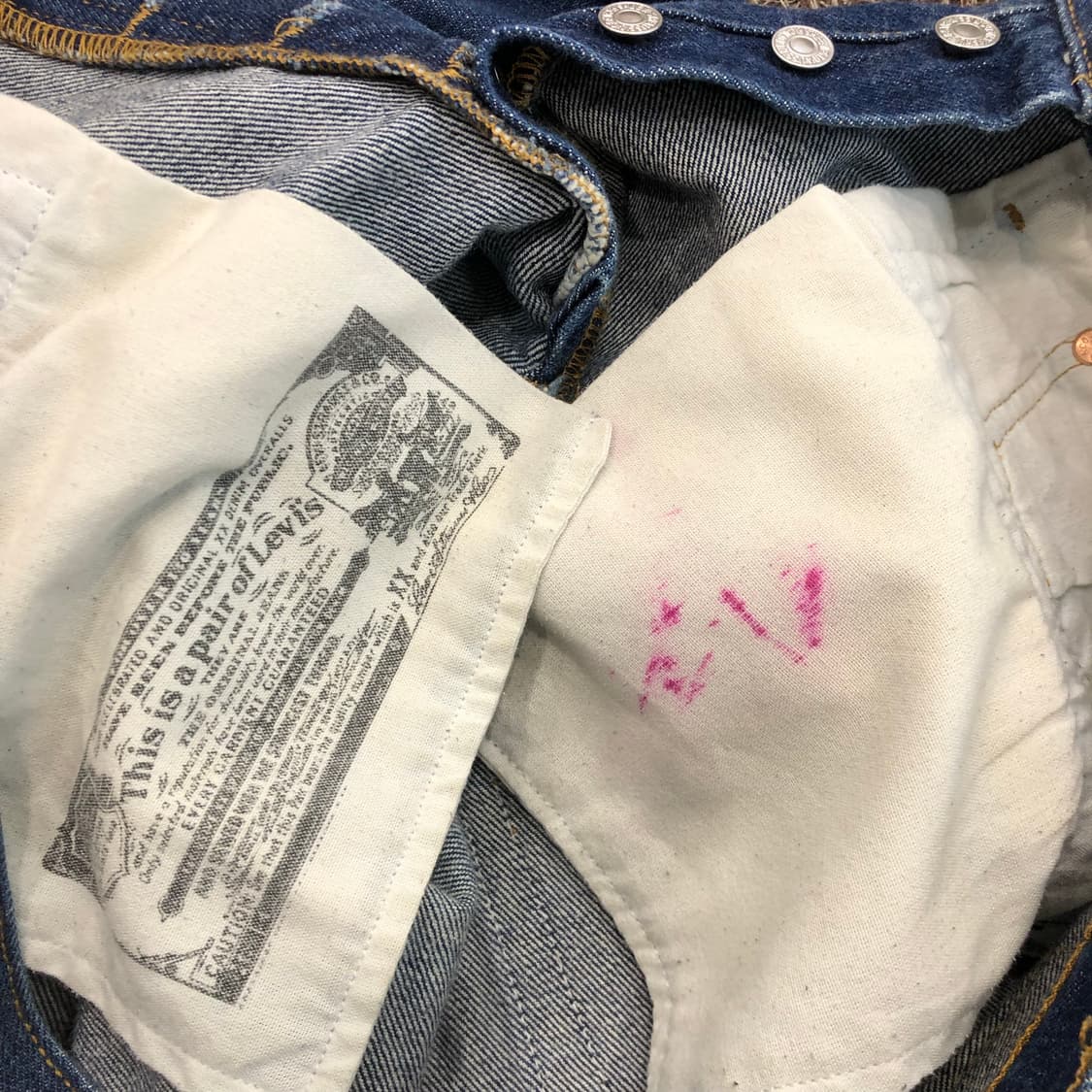 리바이스 501 00s 데님 팬츠 상품이미지10