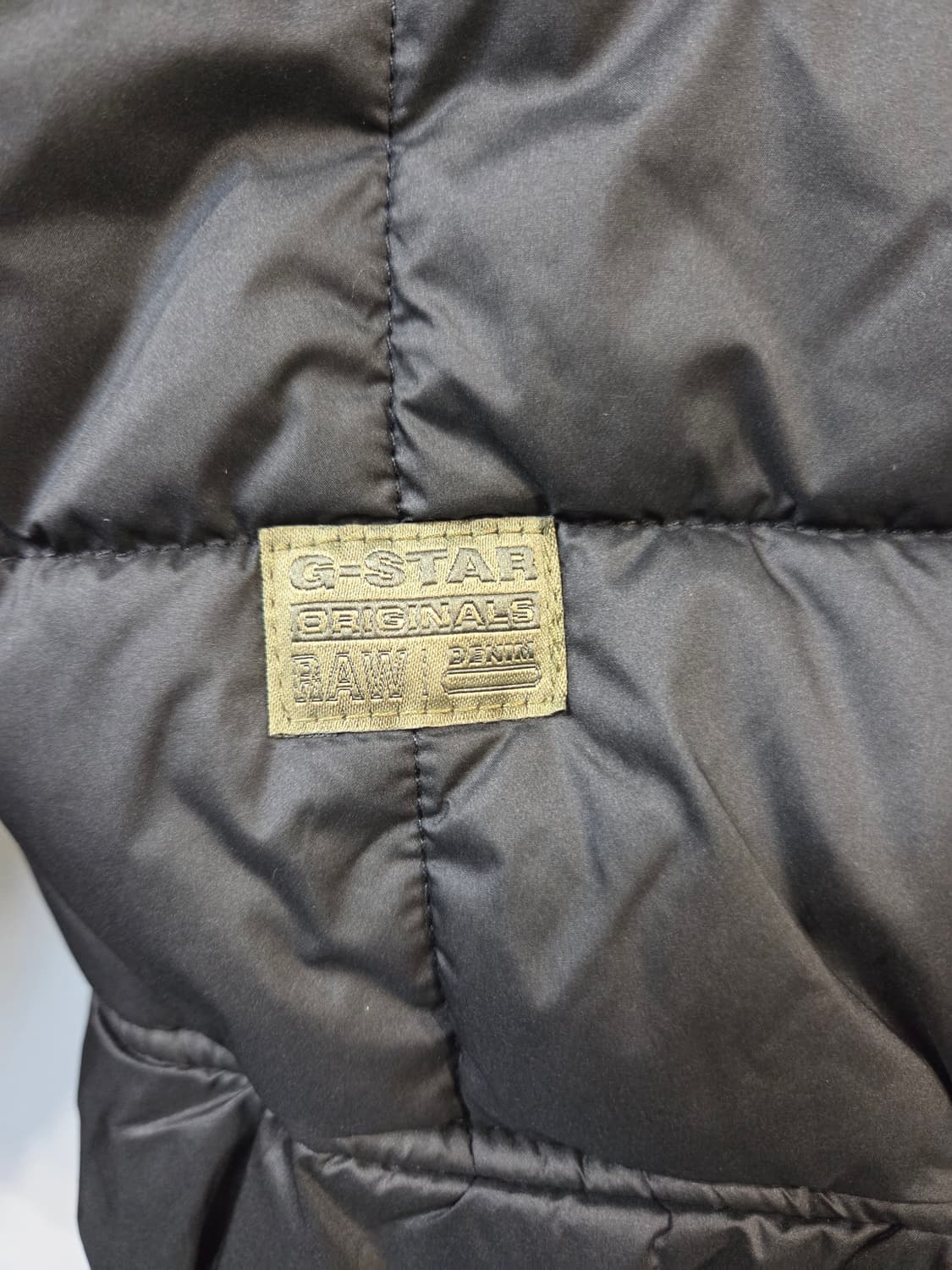 G-Star RAW 블랙 패딩 후드 점퍼 상품이미지9