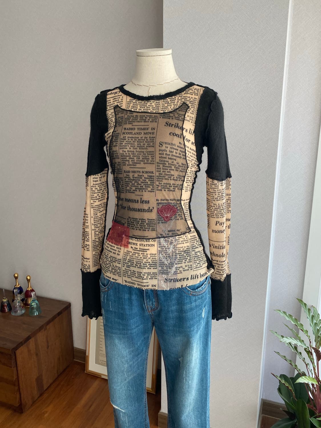 쟝폴고띠에 니트(S) 상품이미지2