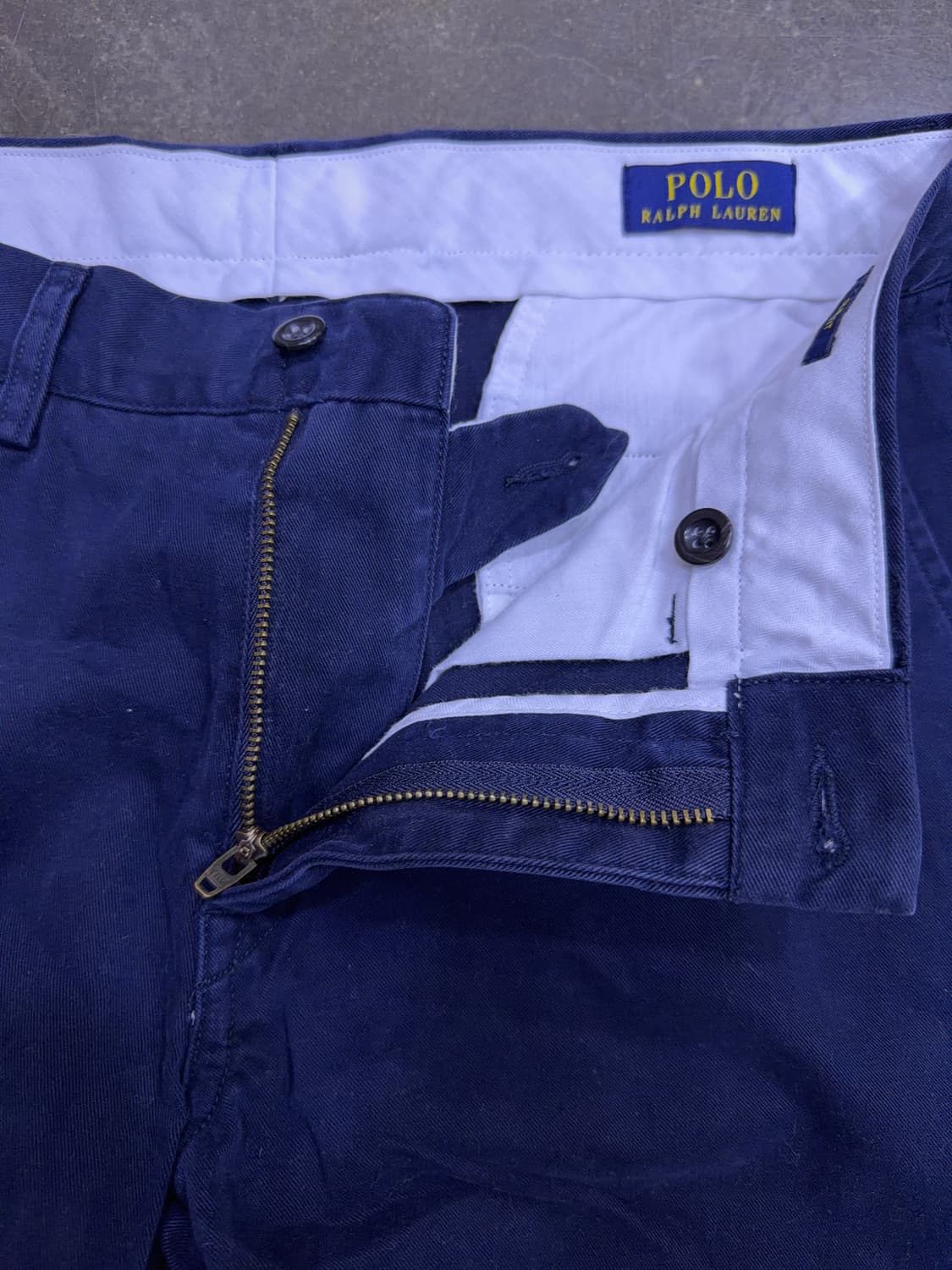 폴로 랄프로렌 슬림핏 치노팬츠 네이비 코튼팬츠 33 상품이미지8
