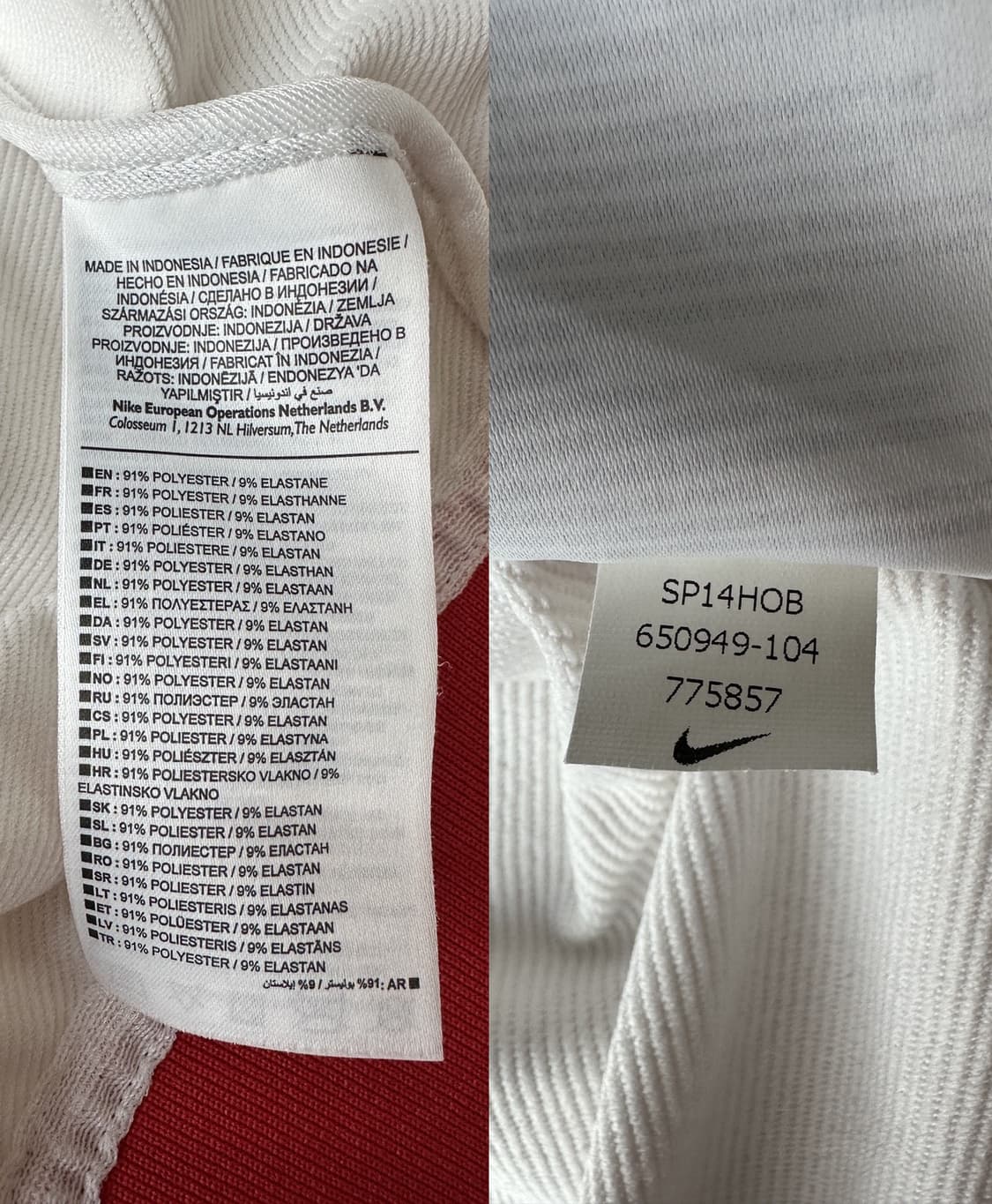 나이키 2012 런던올림픽 영국 축구 국가대표 트랙탑 져지 M 상품이미지9