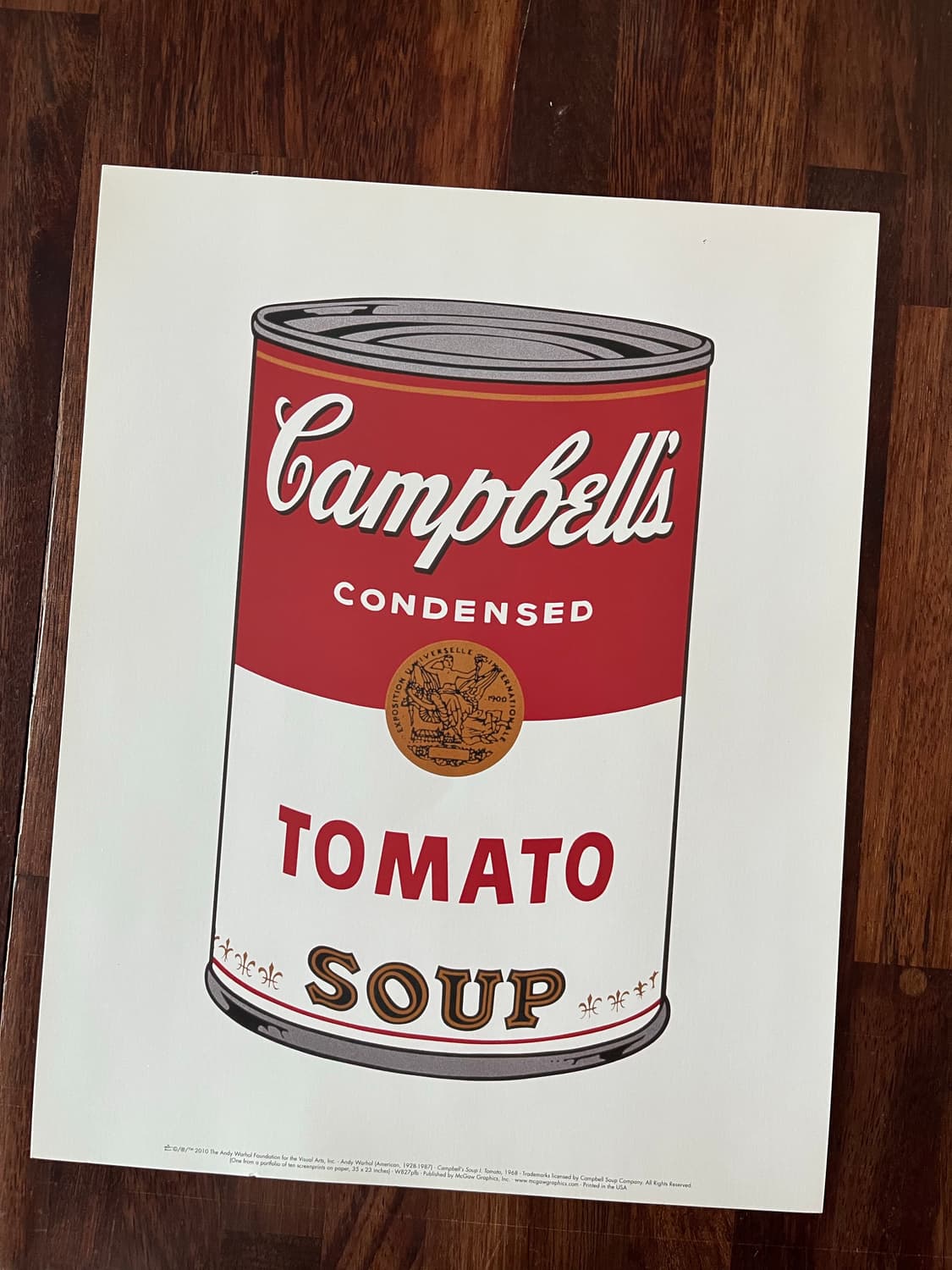 앤디워홀 캠벨수프 McGaw Graphics 정품 포스터 9종 상품이미지1