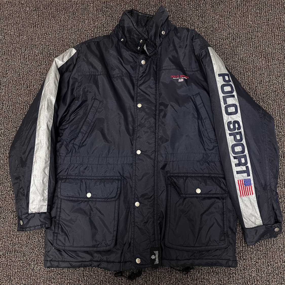 POLO 폴로 스포츠 올드스쿨 바람막이 자켓 M 상품이미지1