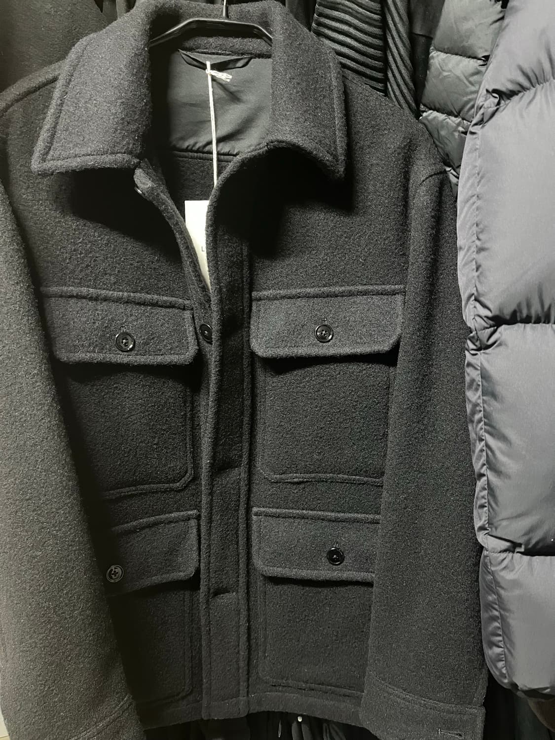 (44)르메르 헌팅자켓 블랙 상품이미지2