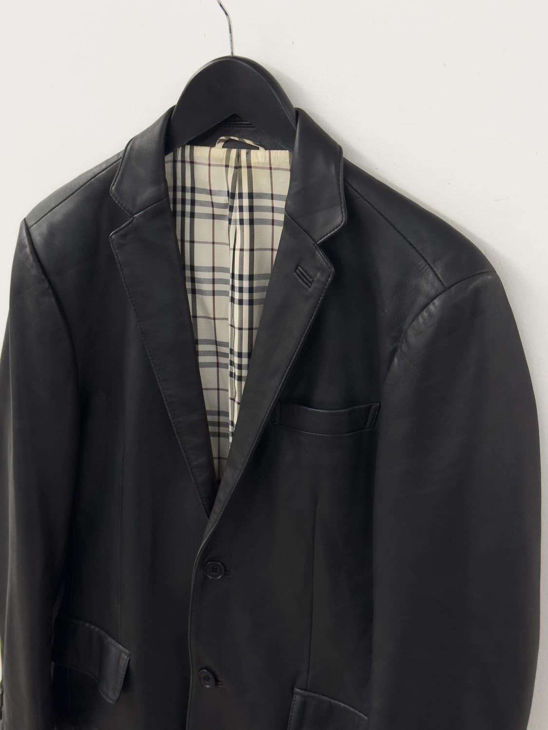 버버리 레더 자켓 상품이미지3