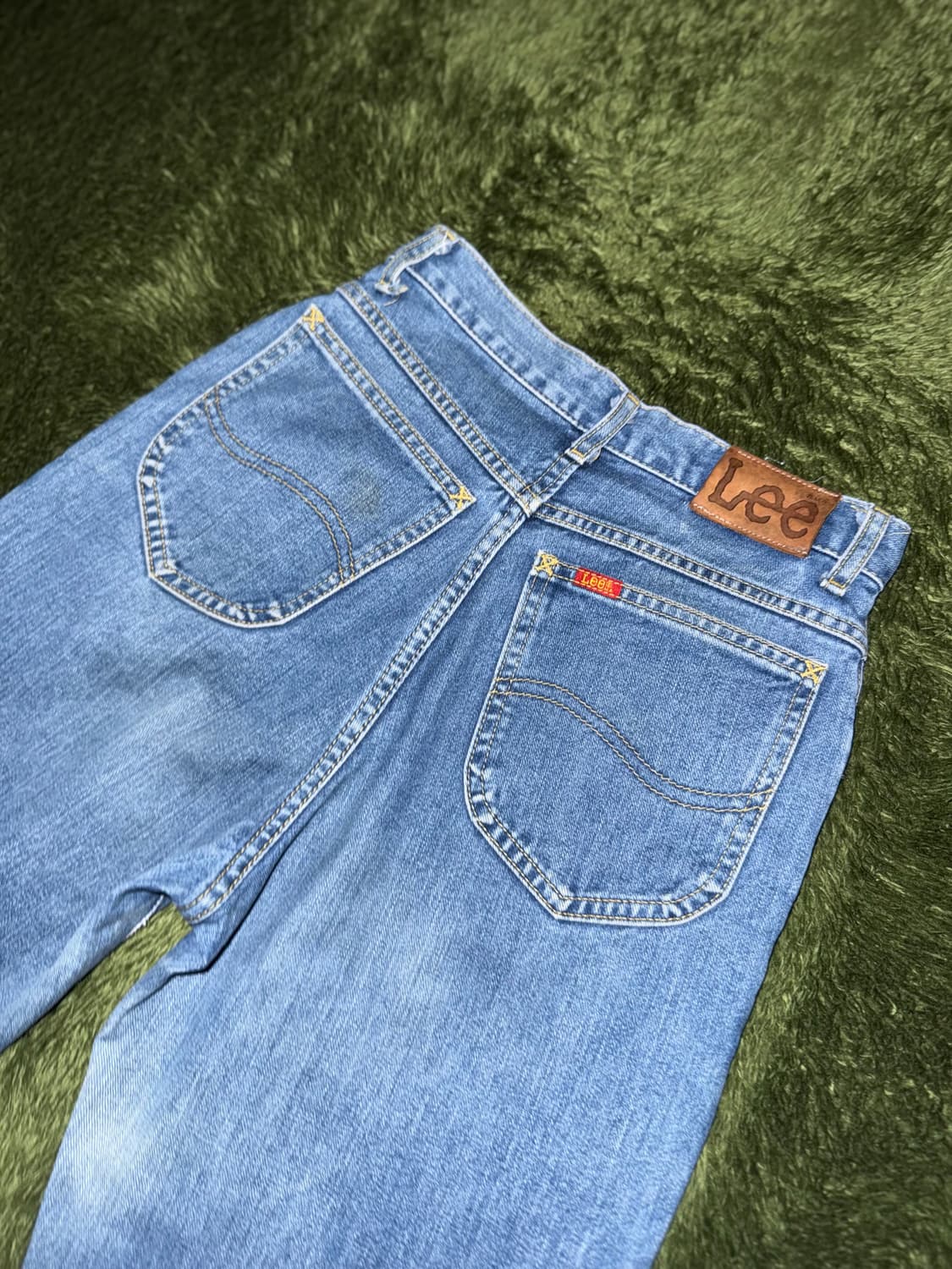 [29X29] 90s 리 라이더스 우먼즈 재팬 메이드 데님 팬츠 상품이미지9