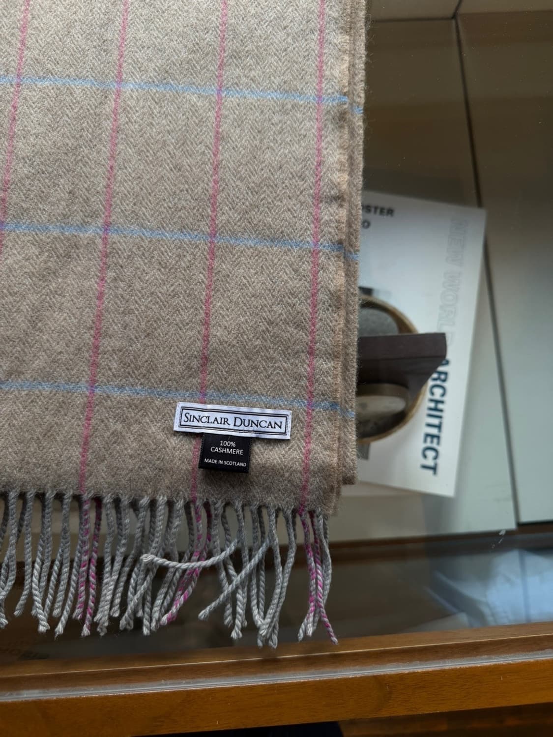 SINCLAIR DUCAN 캐시미어 머플러 상품이미지9