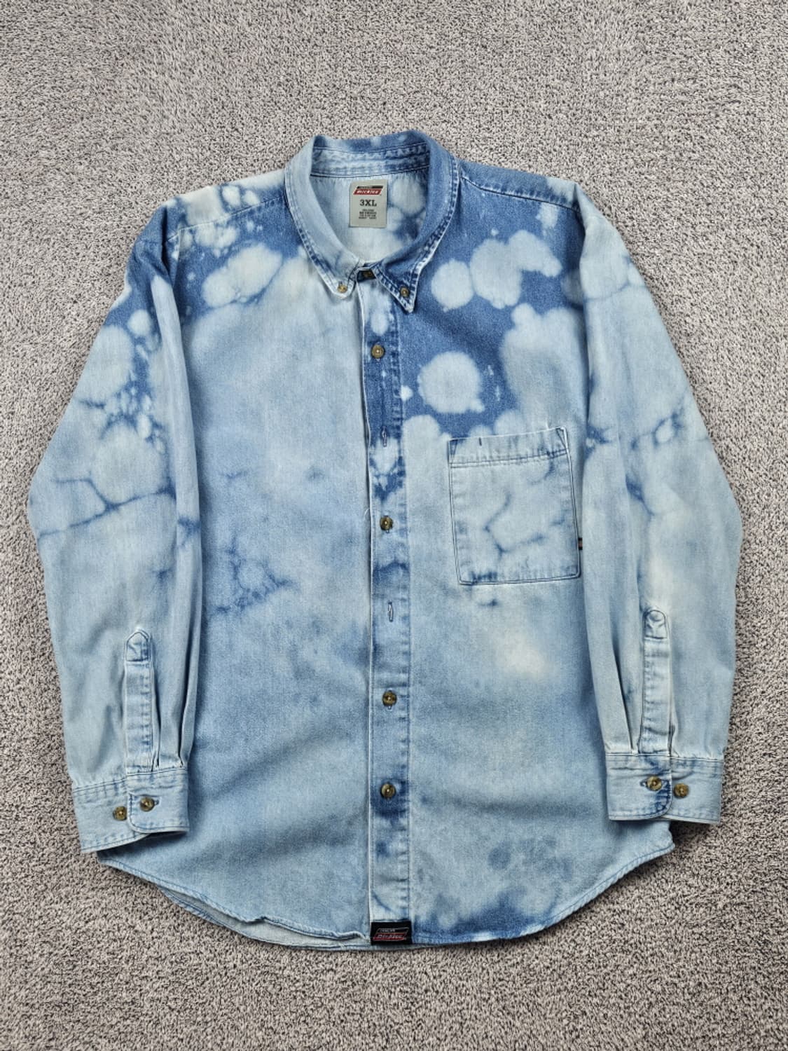 디키즈 다잉 워시드 커스텀 데님 자켓 ( 3XL ) / 10533 상품이미지2