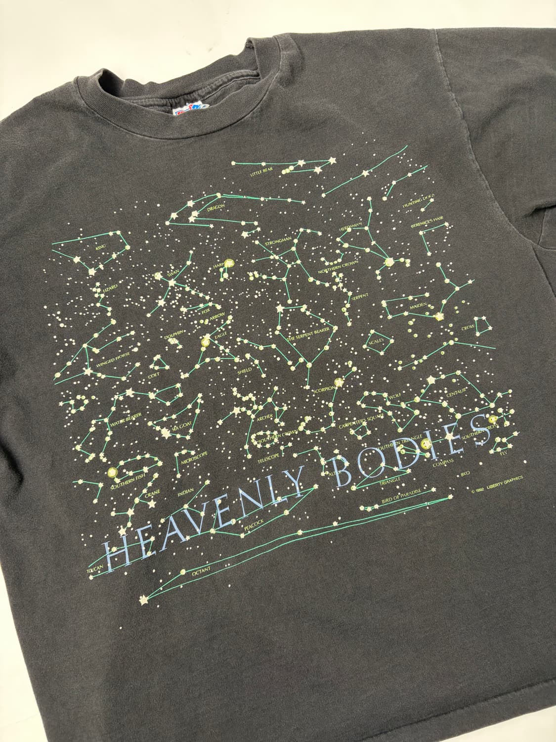 90s Astronomy Tee (black) 상품이미지5