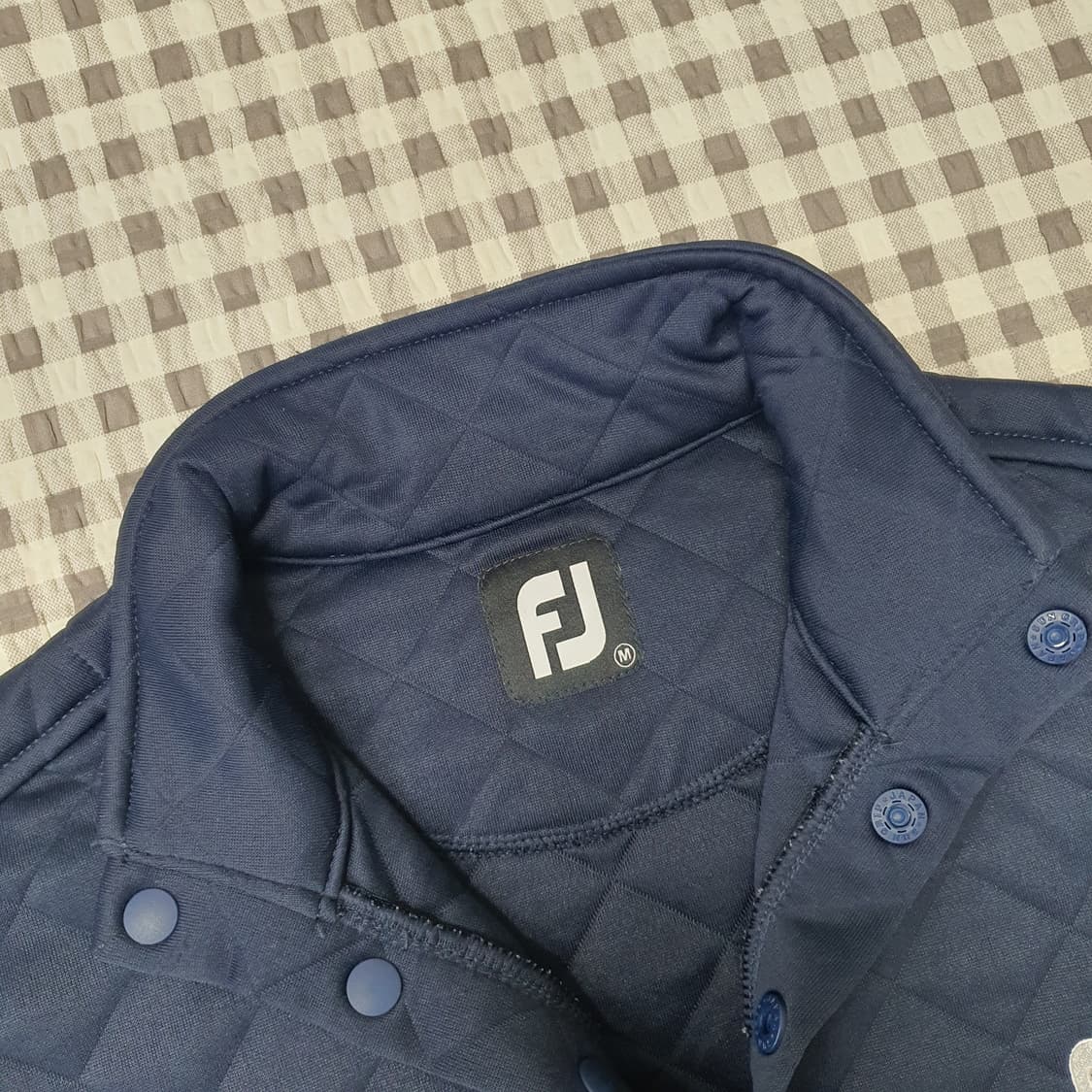 풋조이 퀼팅 풀오버 긴팔티 남자95 상품이미지2