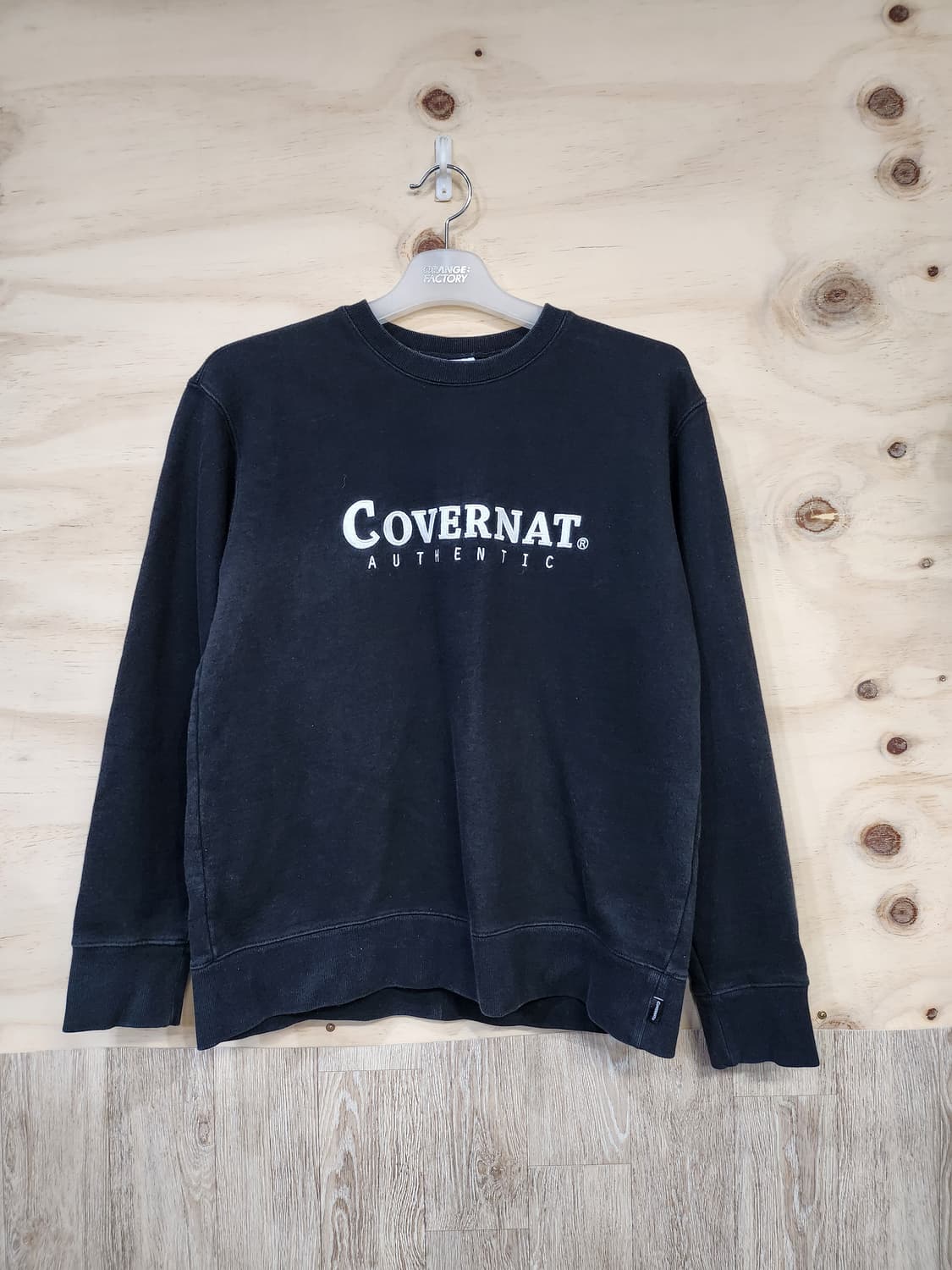 1031) 커버낫 로고 맨투맨 티셔츠 상품이미지1