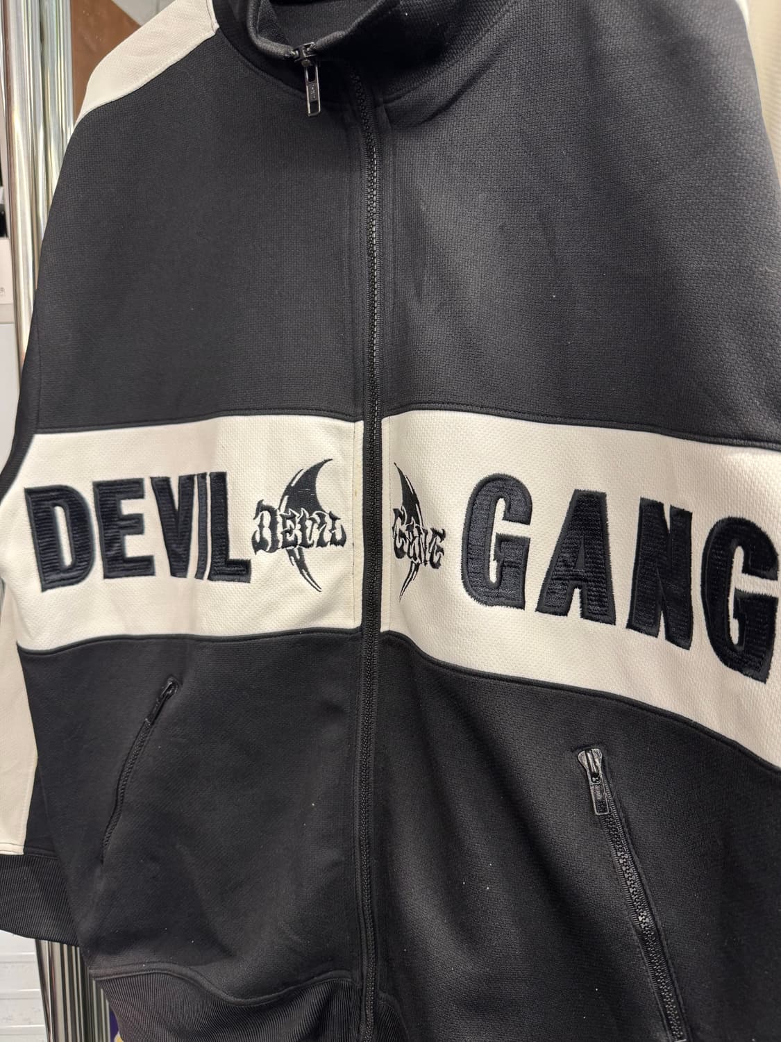 japanese vintage Devil gang 트랙탑 져지 상품이미지2