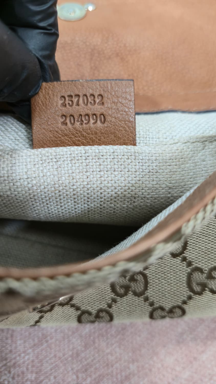 [정품] 구찌 GG 캔버스 태슬 클러치 숄더 (시리얼보유) 상품이미지7