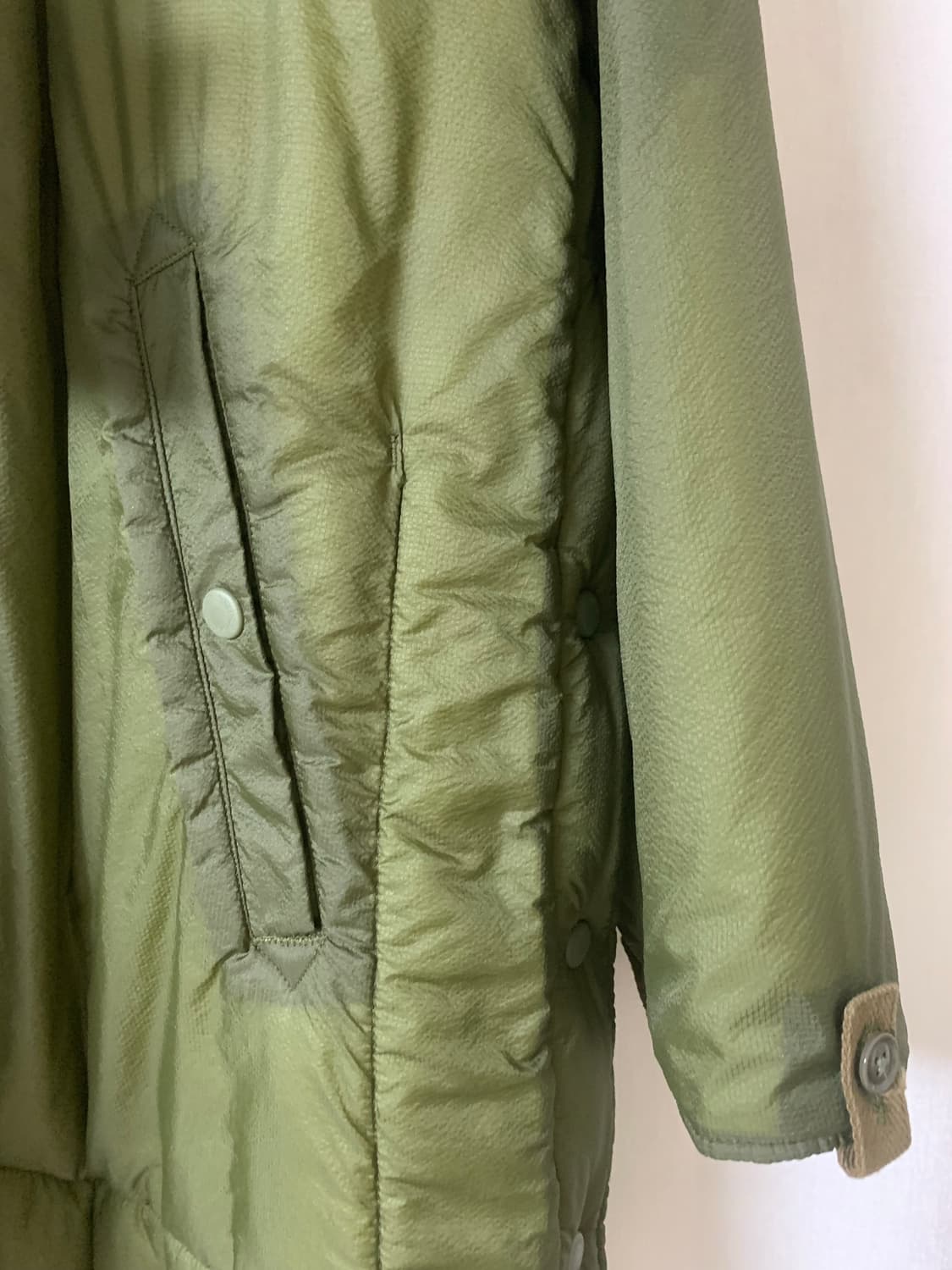 엔지니어드가먼츠 올리브 마이크로립스탑 라이너자켓 M 상품이미지7