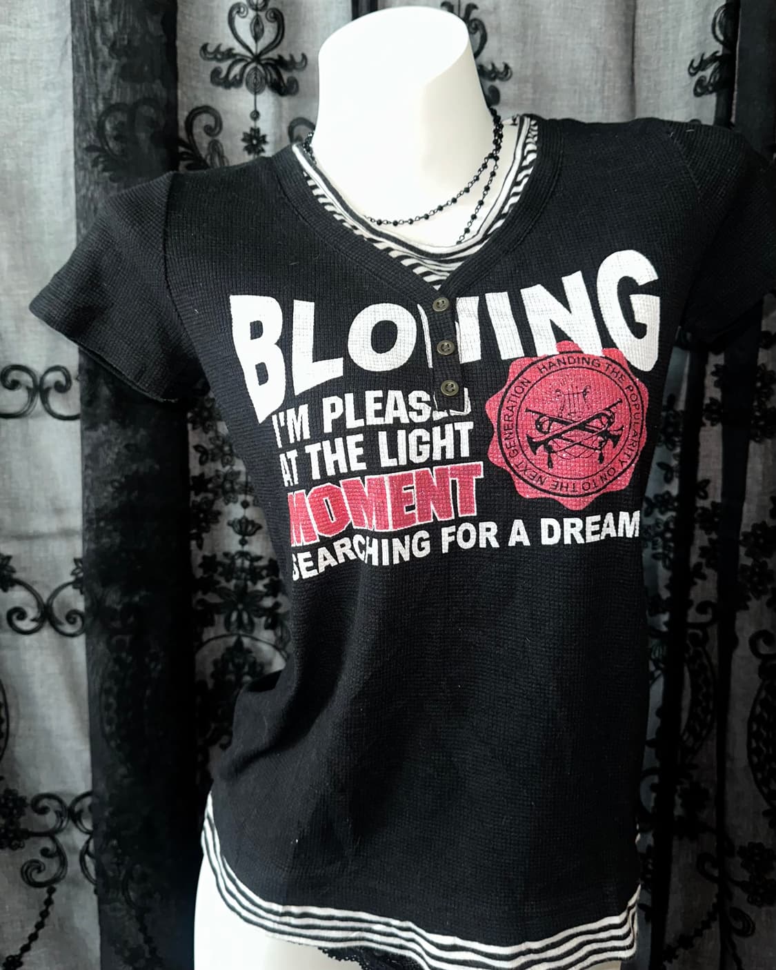 Layered Rock Chic Short Sleeve 상품이미지2