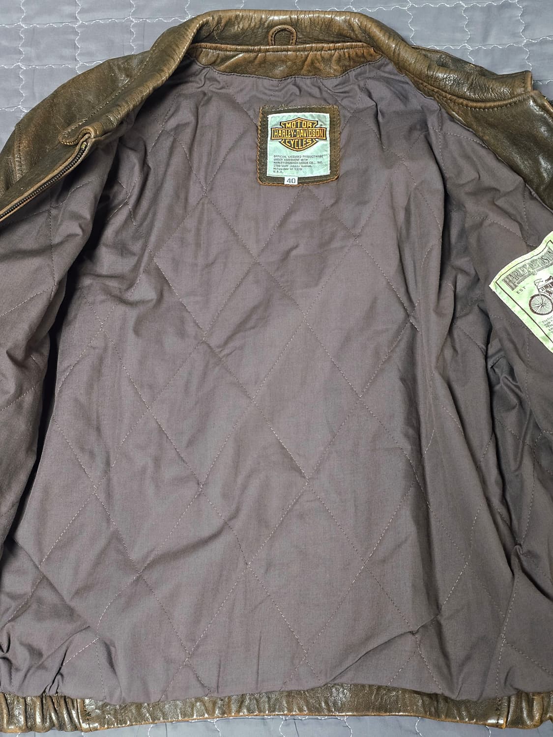 할리데이비슨 플라이트 레더 자켓 40 상품이미지4