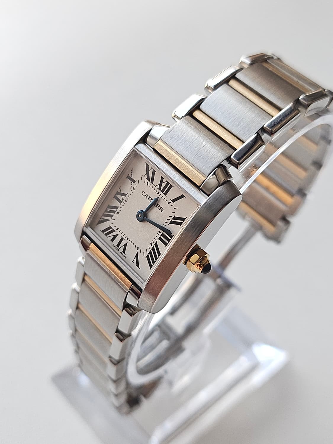 까르띠에 탱크 프랑세즈 18k콤비 스몰 상품이미지1