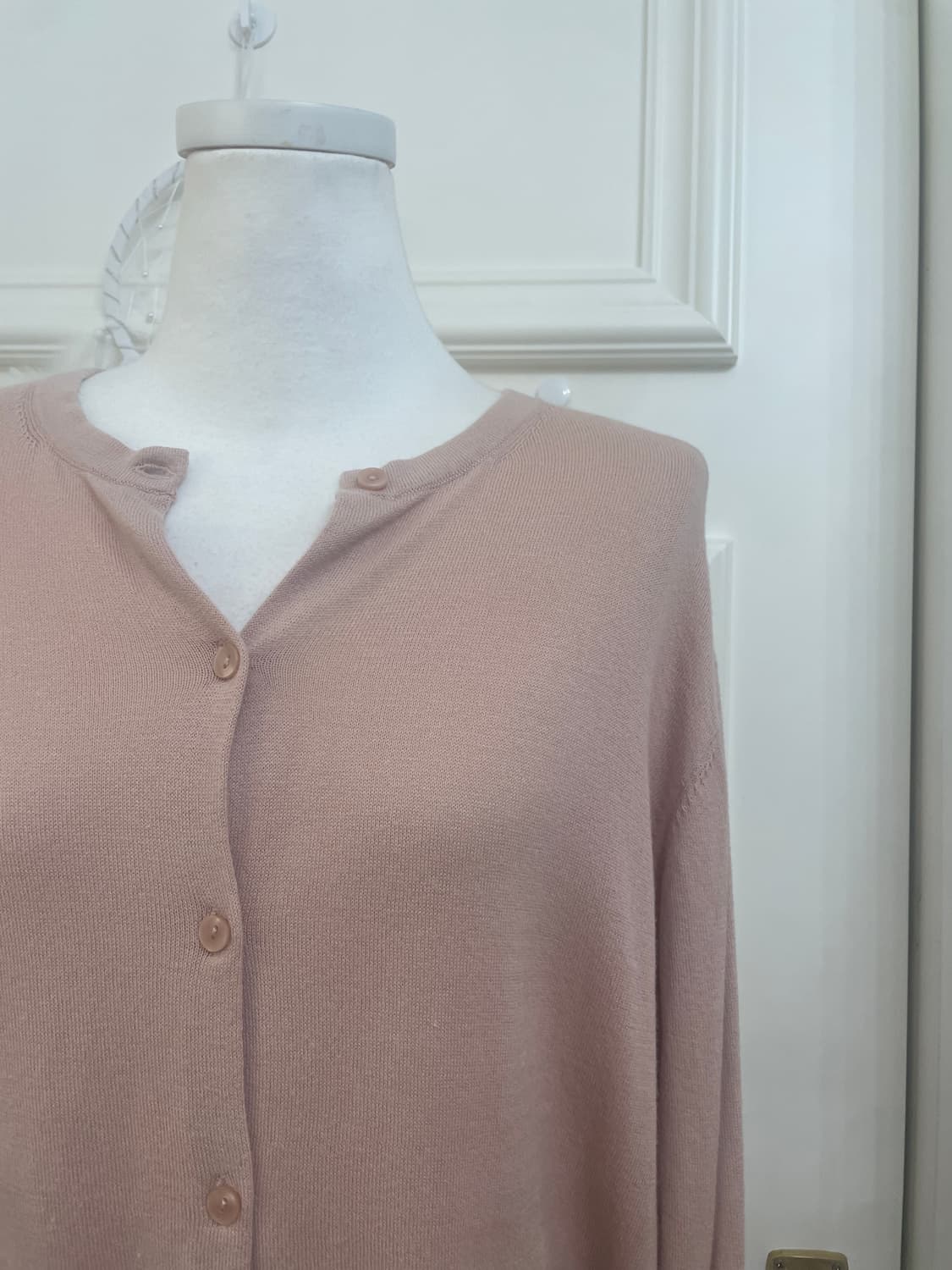 indi pink basic loose cardiagn(size-L) 상품이미지6