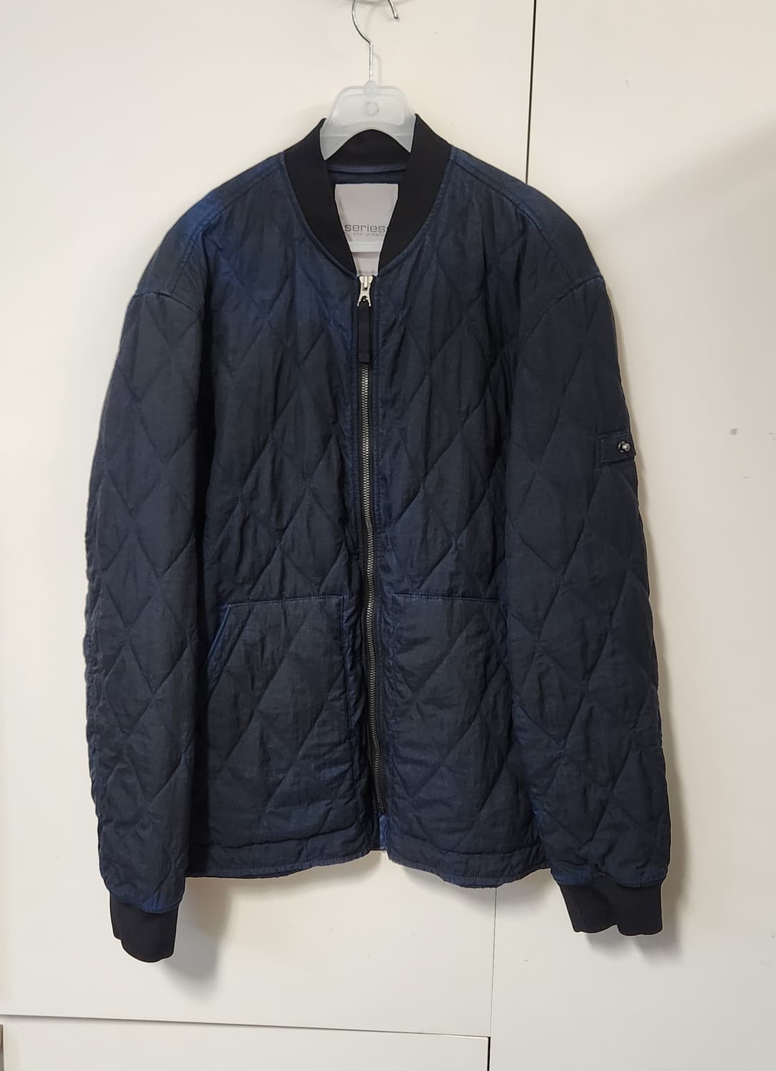 시리즈 코오롱 피그먼트 퀄팅 블루종 100 상품이미지1