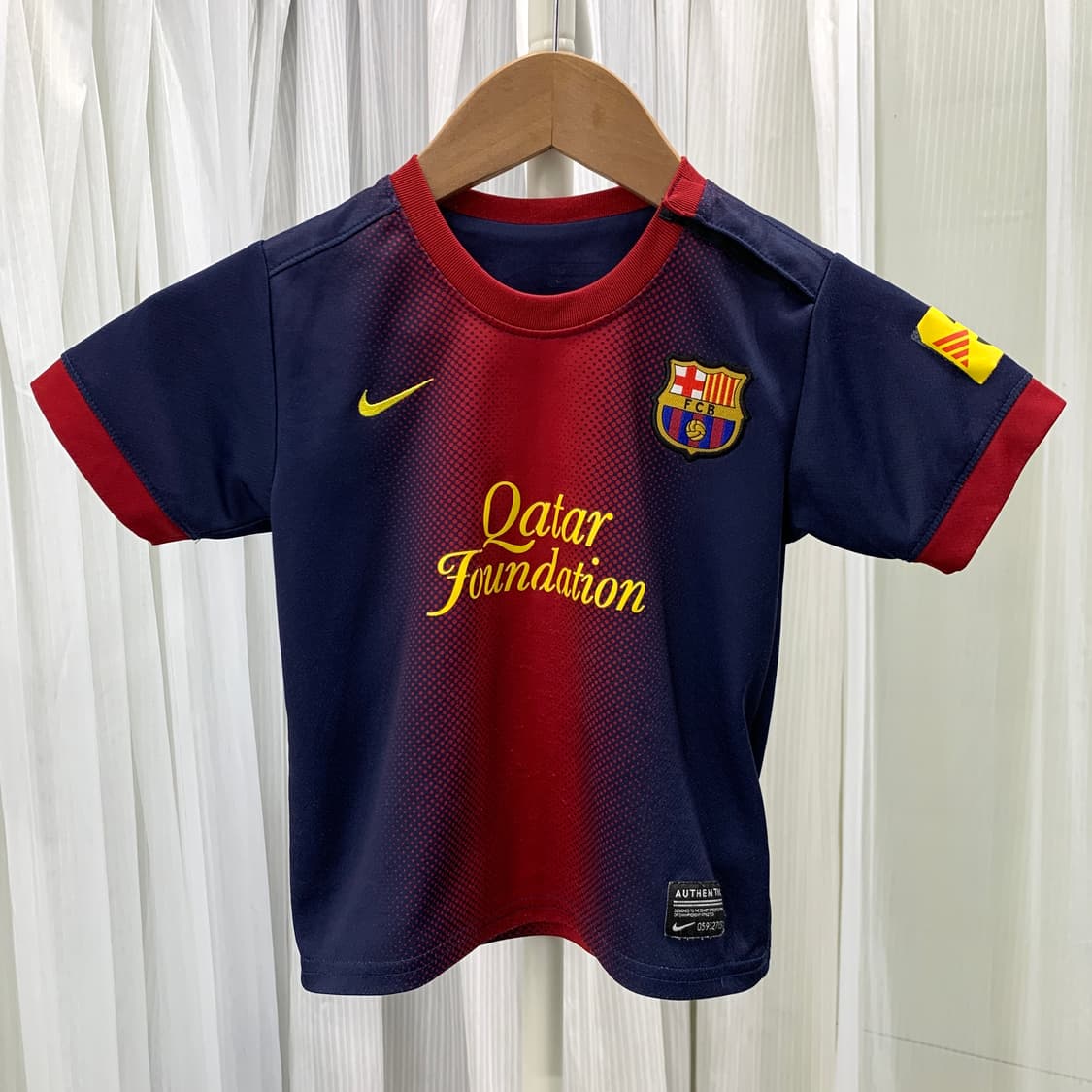 나이키 NIKE 바르셀로나 유니폼 키즈 반팔 상하 세트 1577 상품이미지1