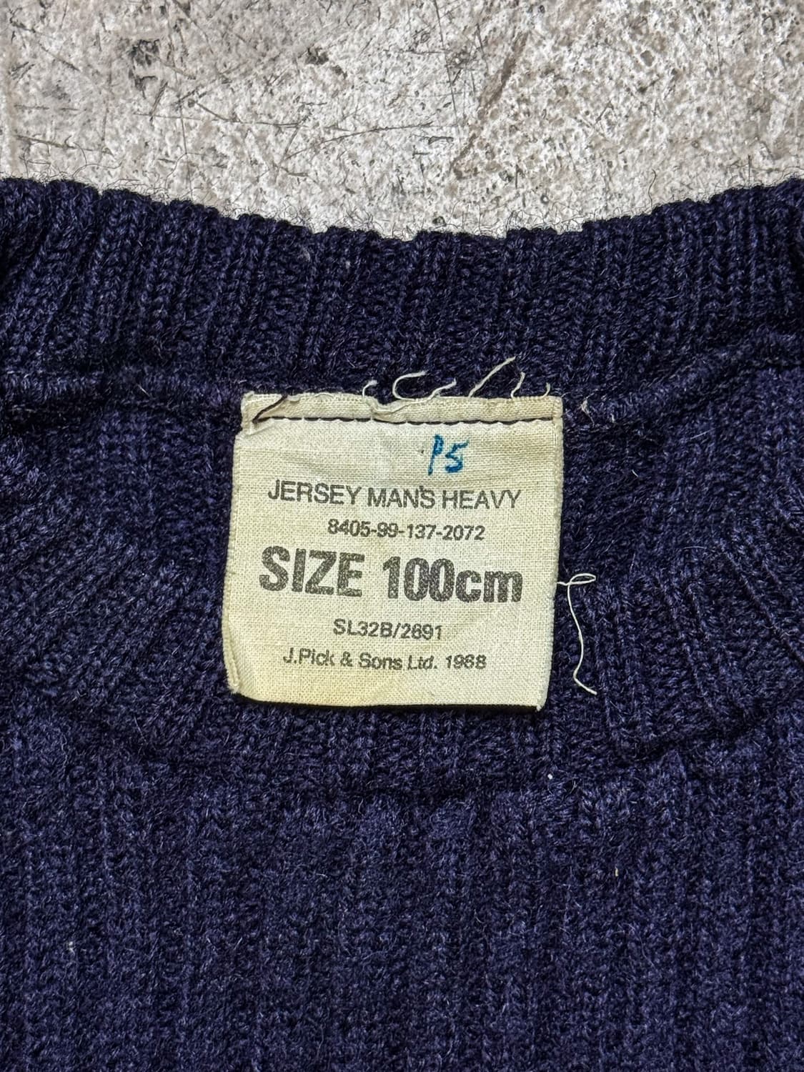 브리티시 아미 1988‘s 코만도 스웻터  BRITISH ARMY 상품이미지4