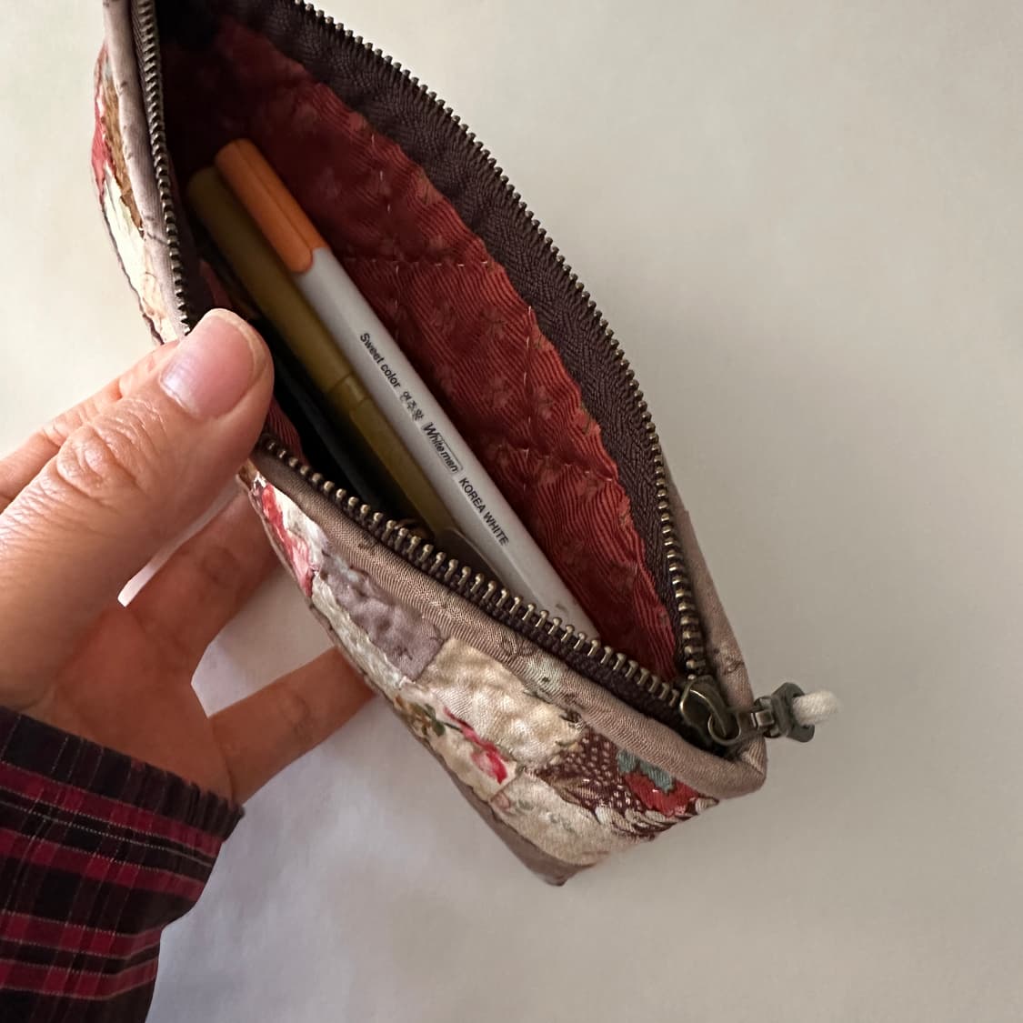 퀼트 필통 / 펜슬 파우치 / 핸드메이드  상품이미지6