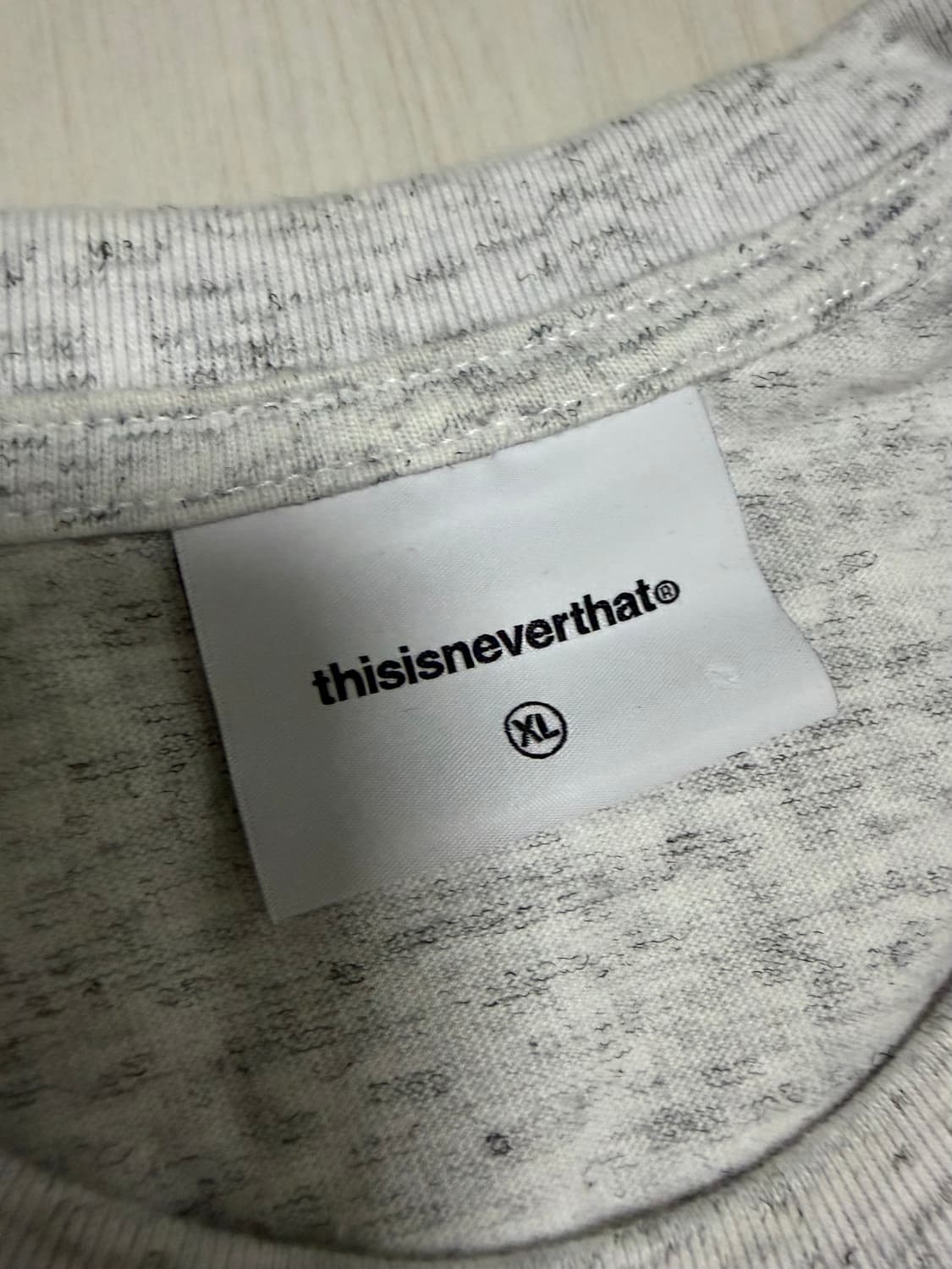 [XL] 디스이즈네버댓 T logo Tee 팝니다 상품이미지5
