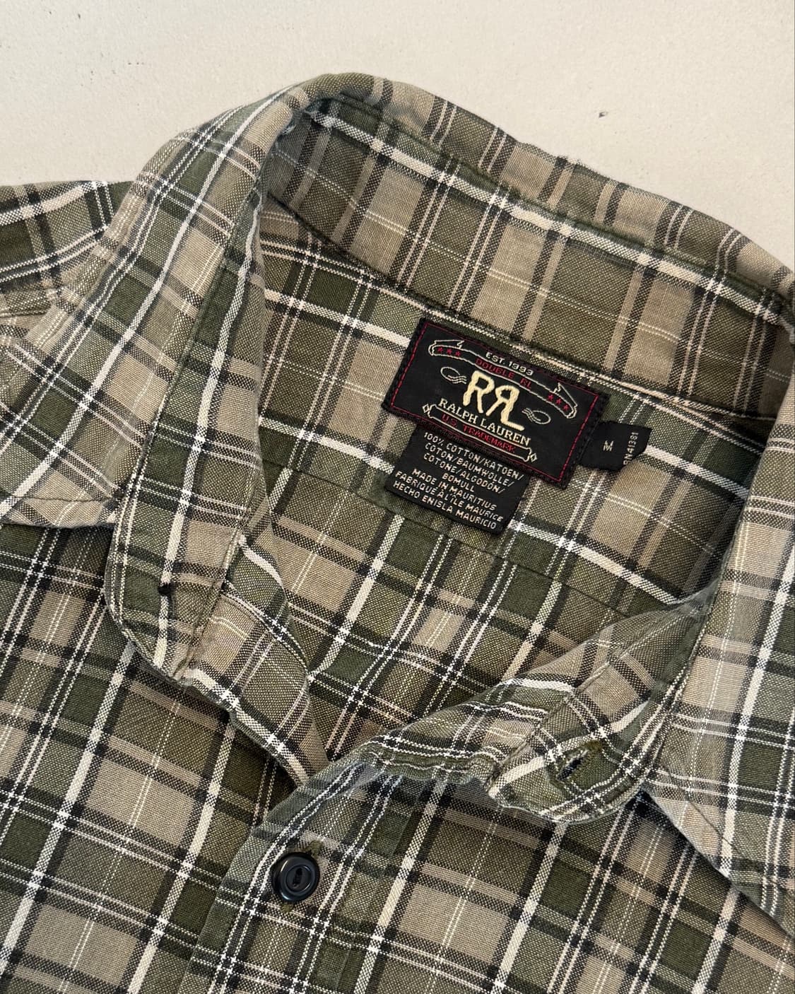 90s RRL 체크 셔츠 상품이미지6