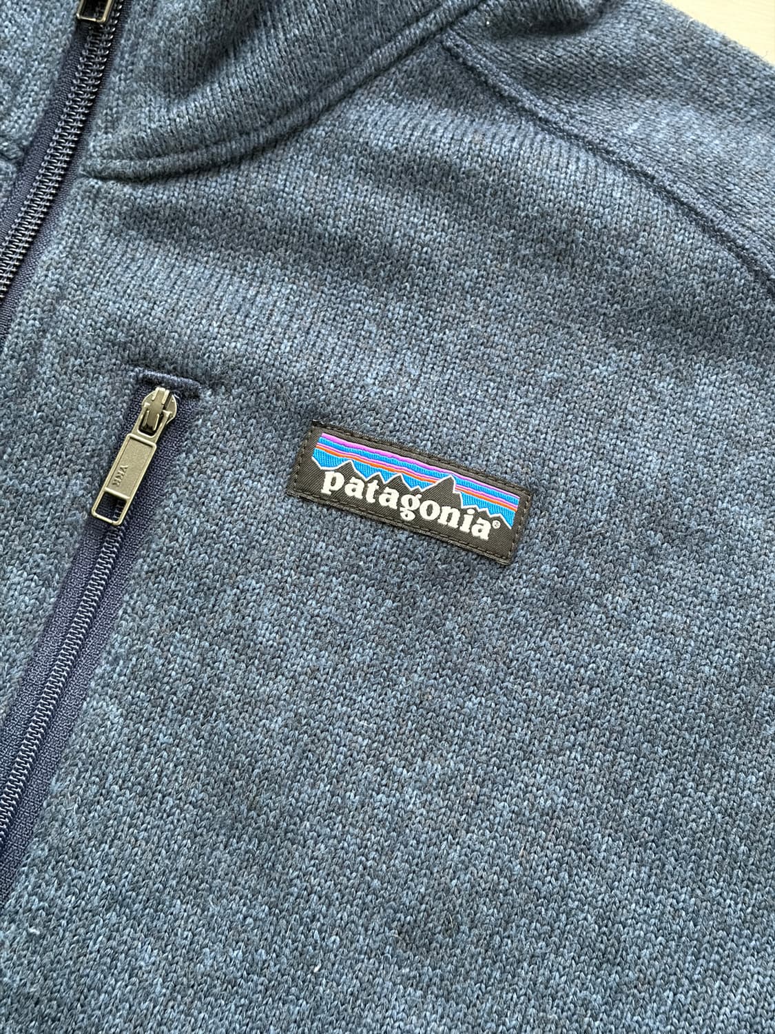 파타고니아 신칠라 감성 니트 플리스 하프집업 M (103)  상품이미지3