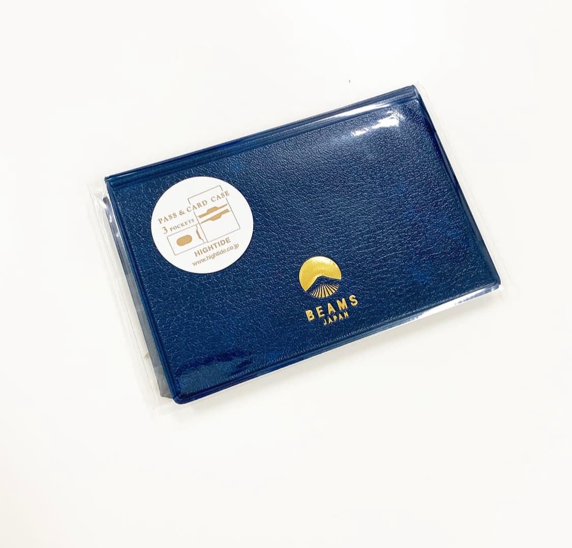 빔즈x하이타이드 카드 지갑 블루 상품이미지1