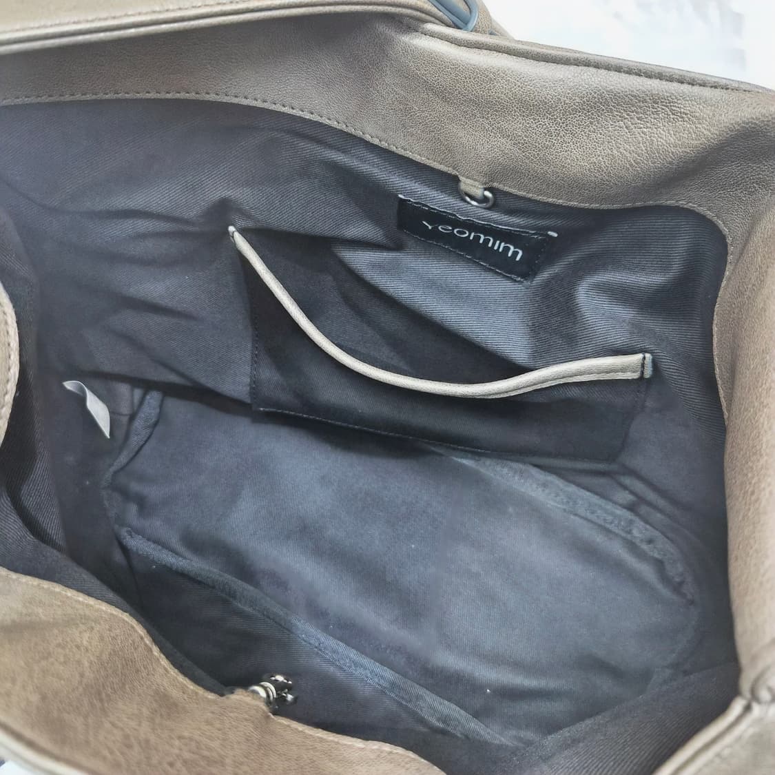 (새상품) 여밈 베르소백(짙은 회갈색) 상품이미지4