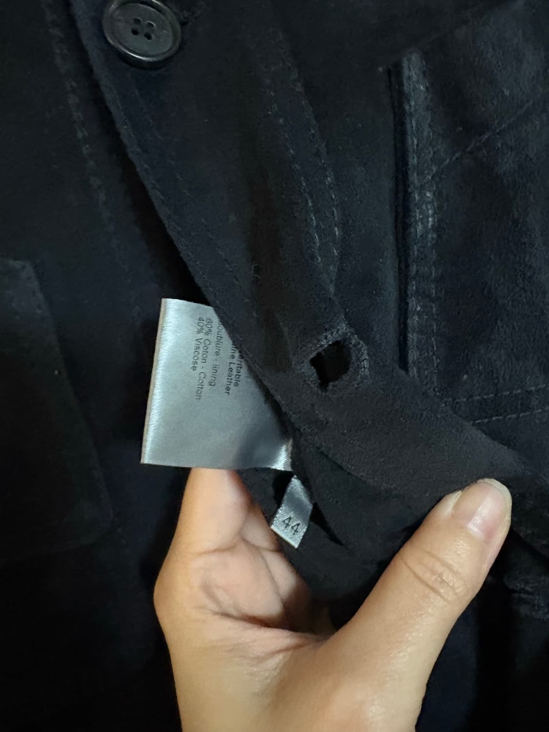 디올옴므 에디슬리먼 06fw 스웨이드 자켓 희귀템 44사이즈 상품이미지5