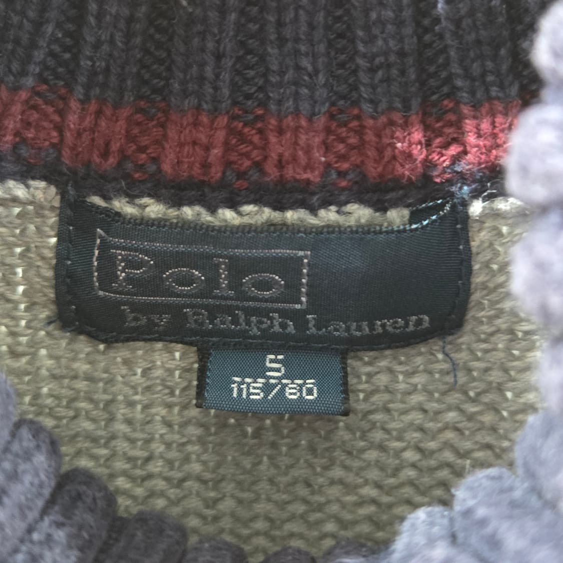 폴로랄프로렌 키즈 빅포니 니트집업 5 상품이미지3